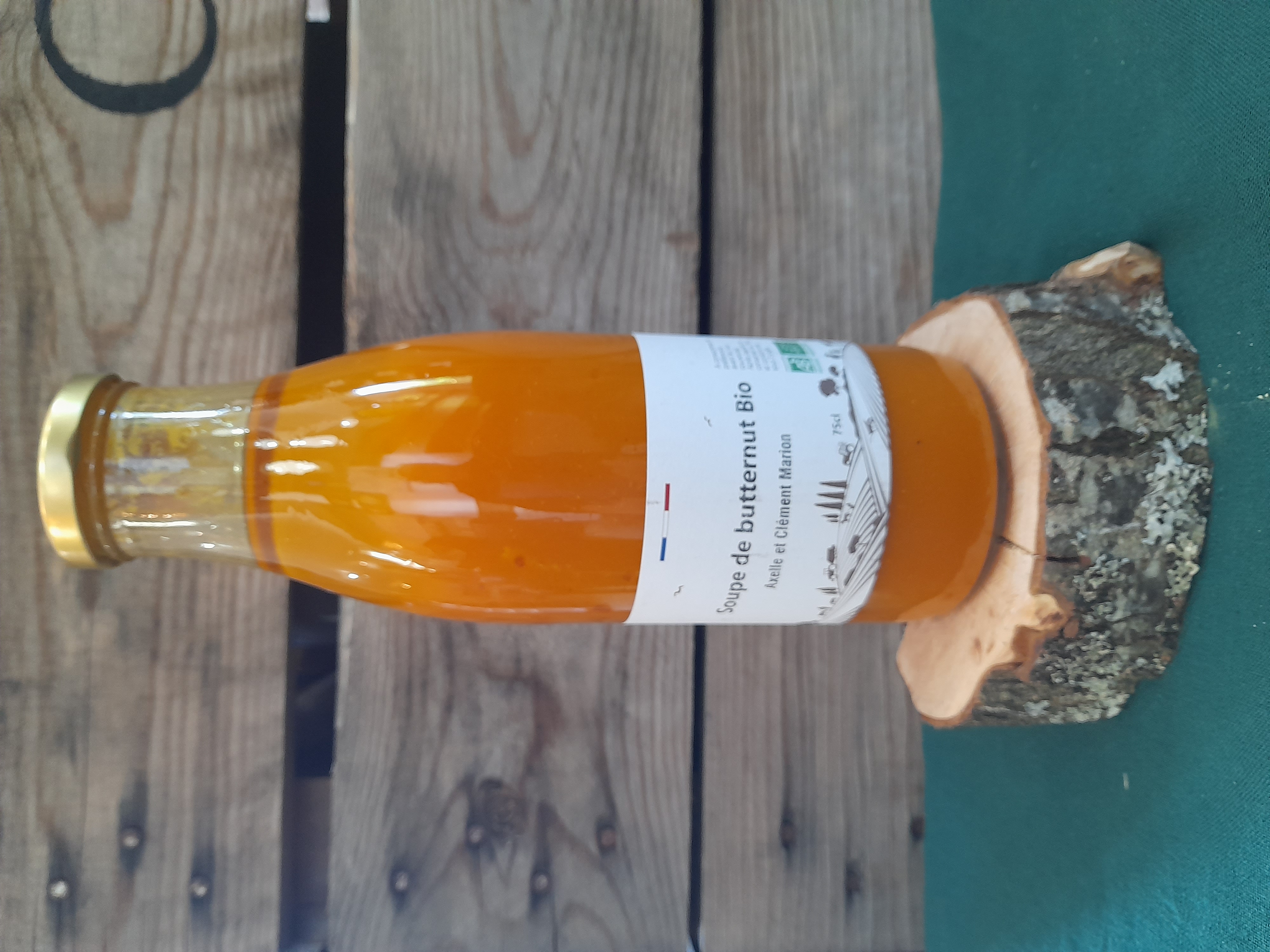 Soupe de butternut bio