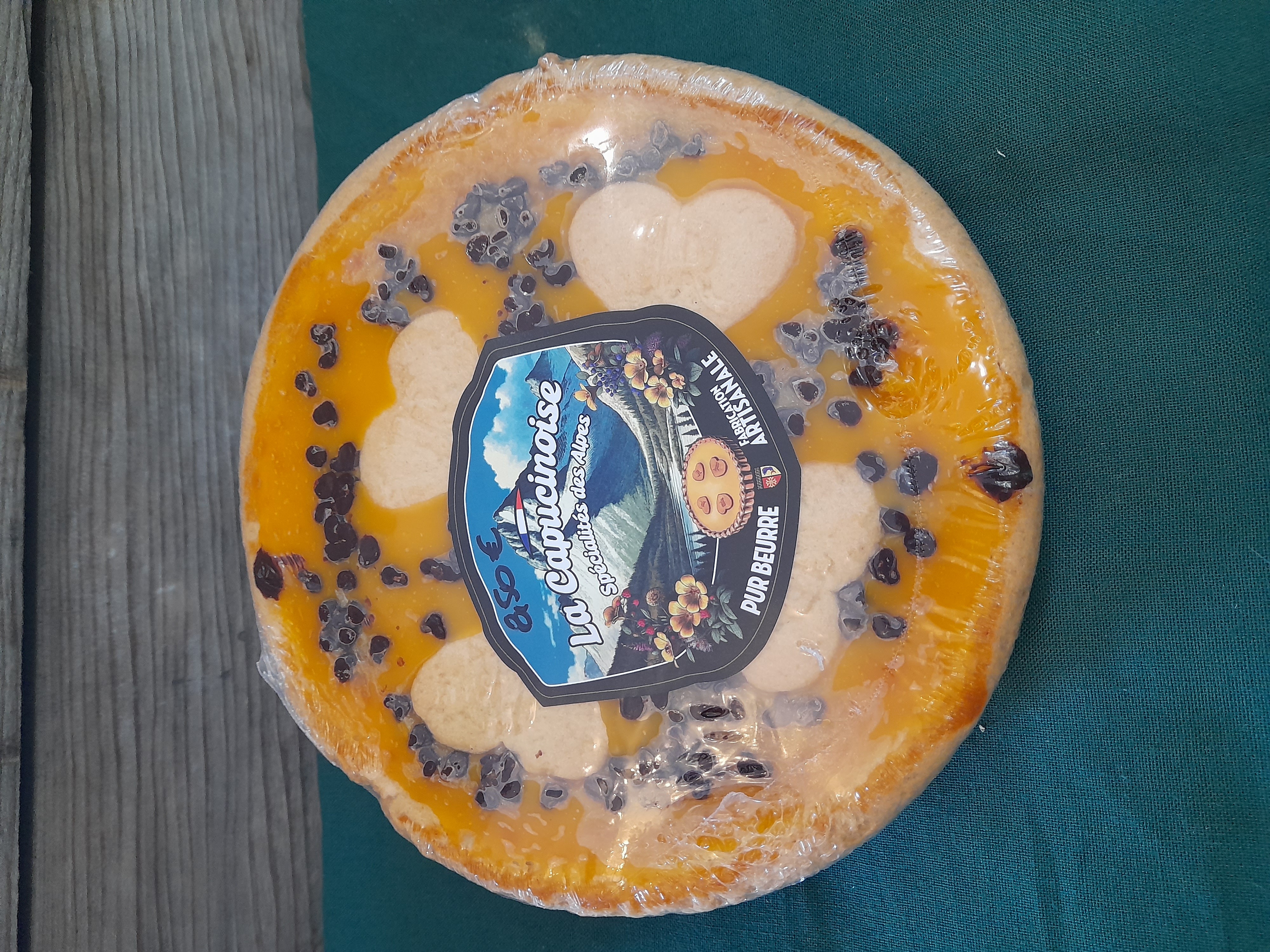 Tarte orange-chocolat La Capucinoise