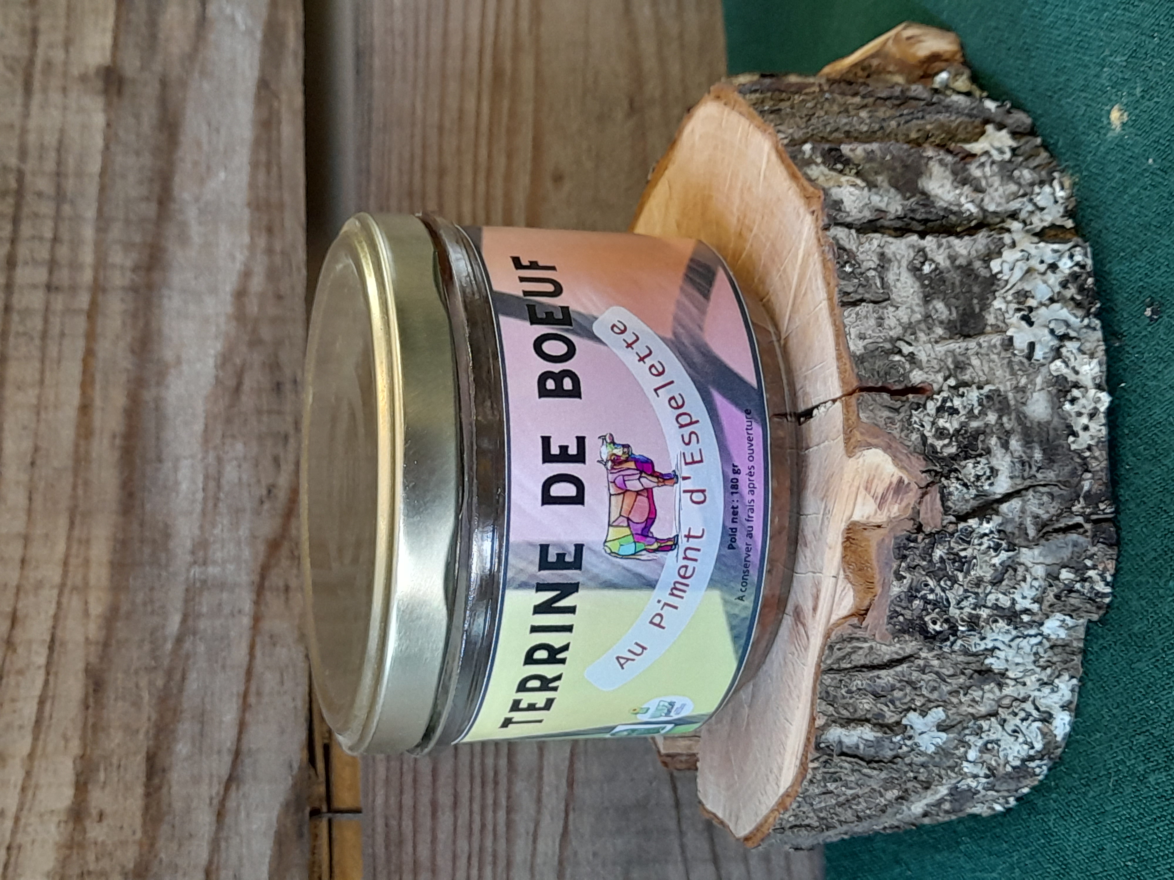 Terrine de boeuf au piment d'Espelette