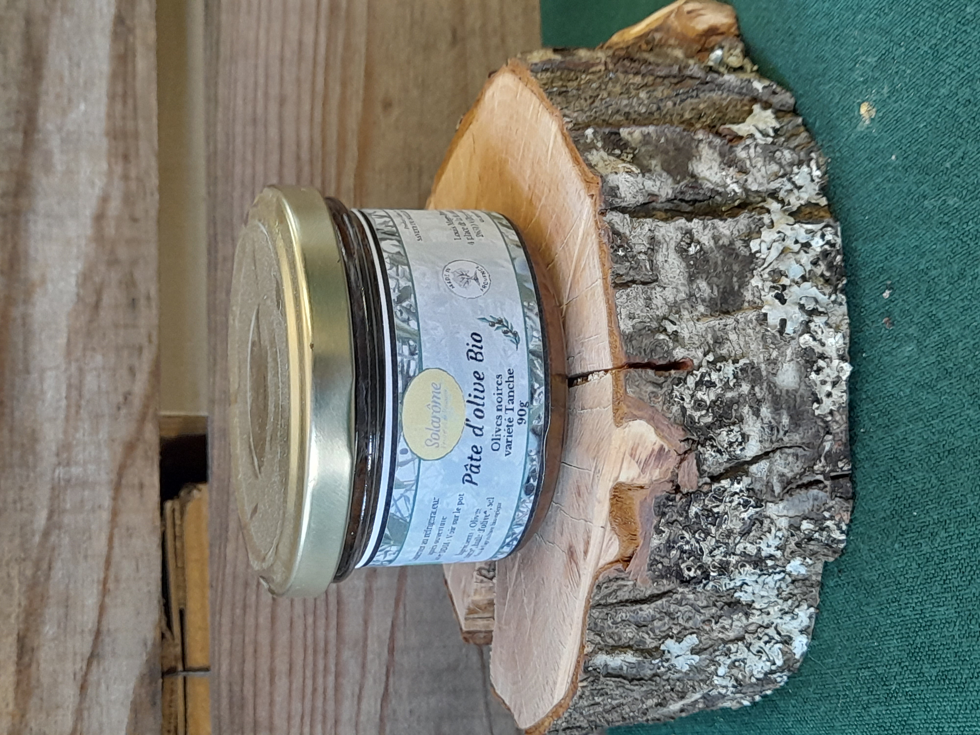 Pâte d'olives bio