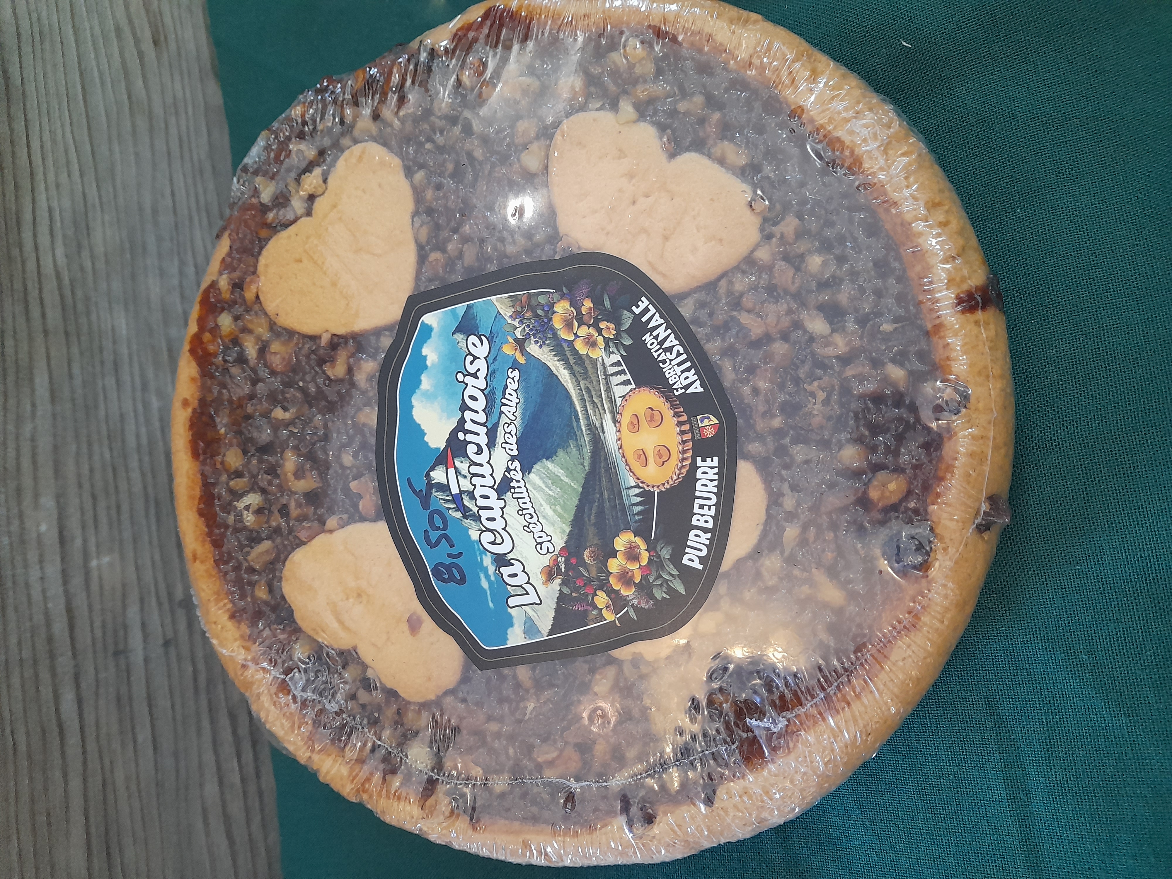Tarte noix-miel La Capucinoise