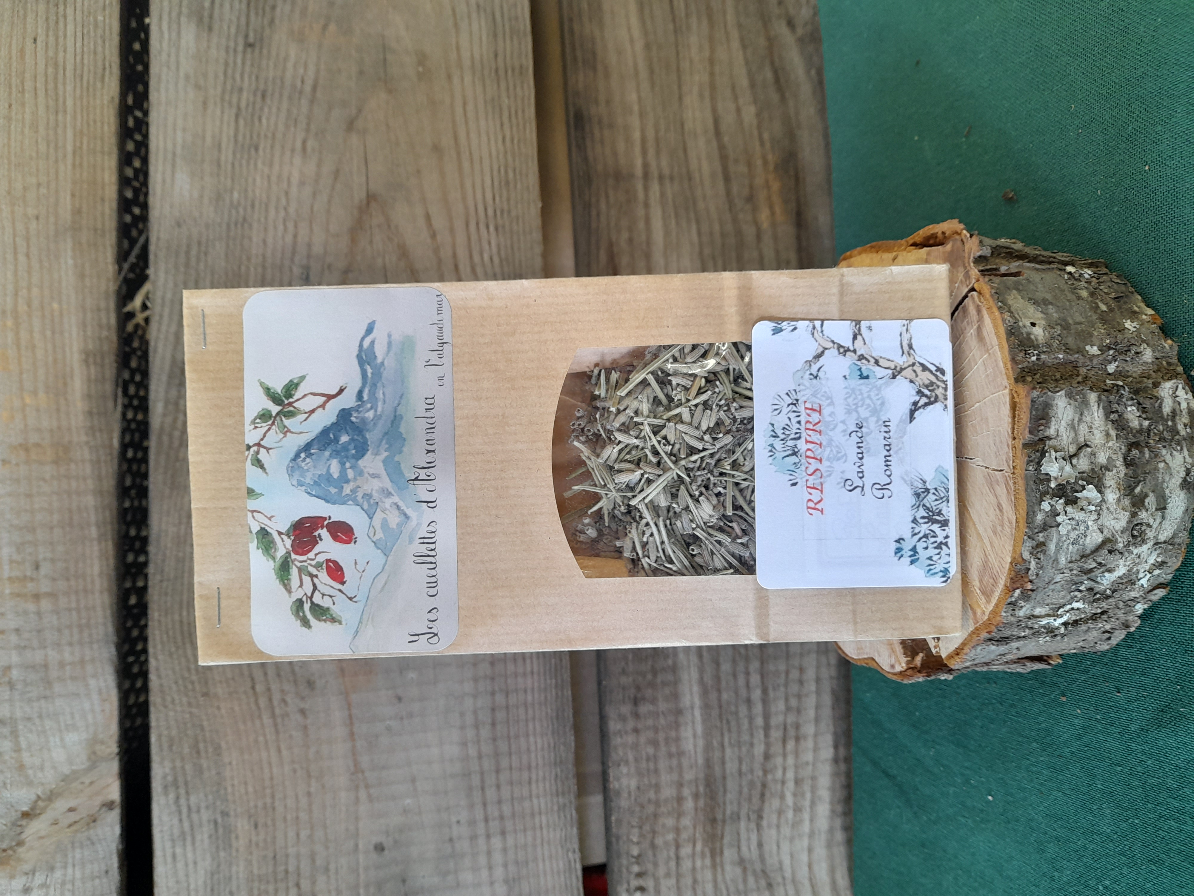 Tisane Respire lavande & romarin