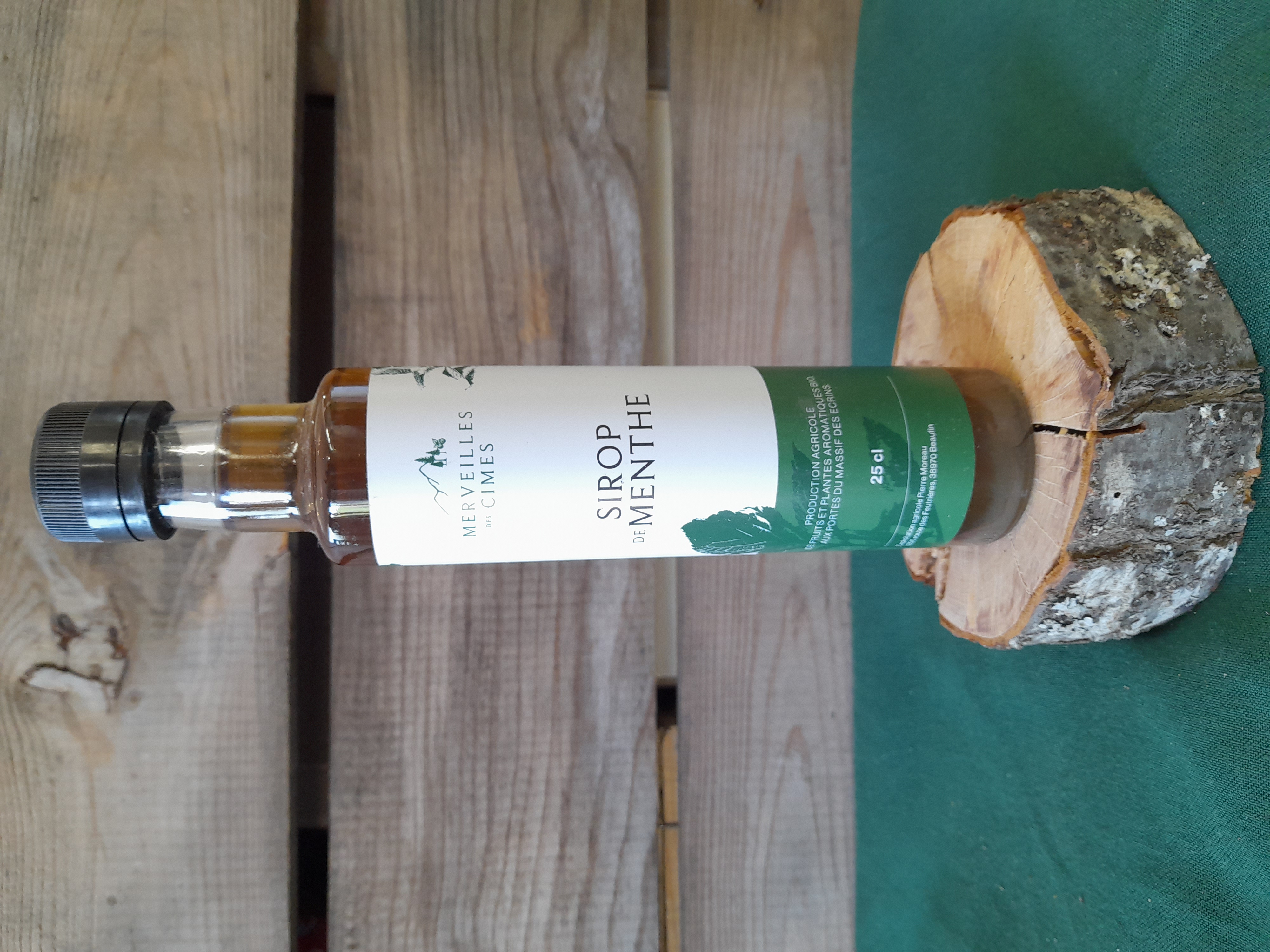 Sirop de menthe Merveille des Cimes