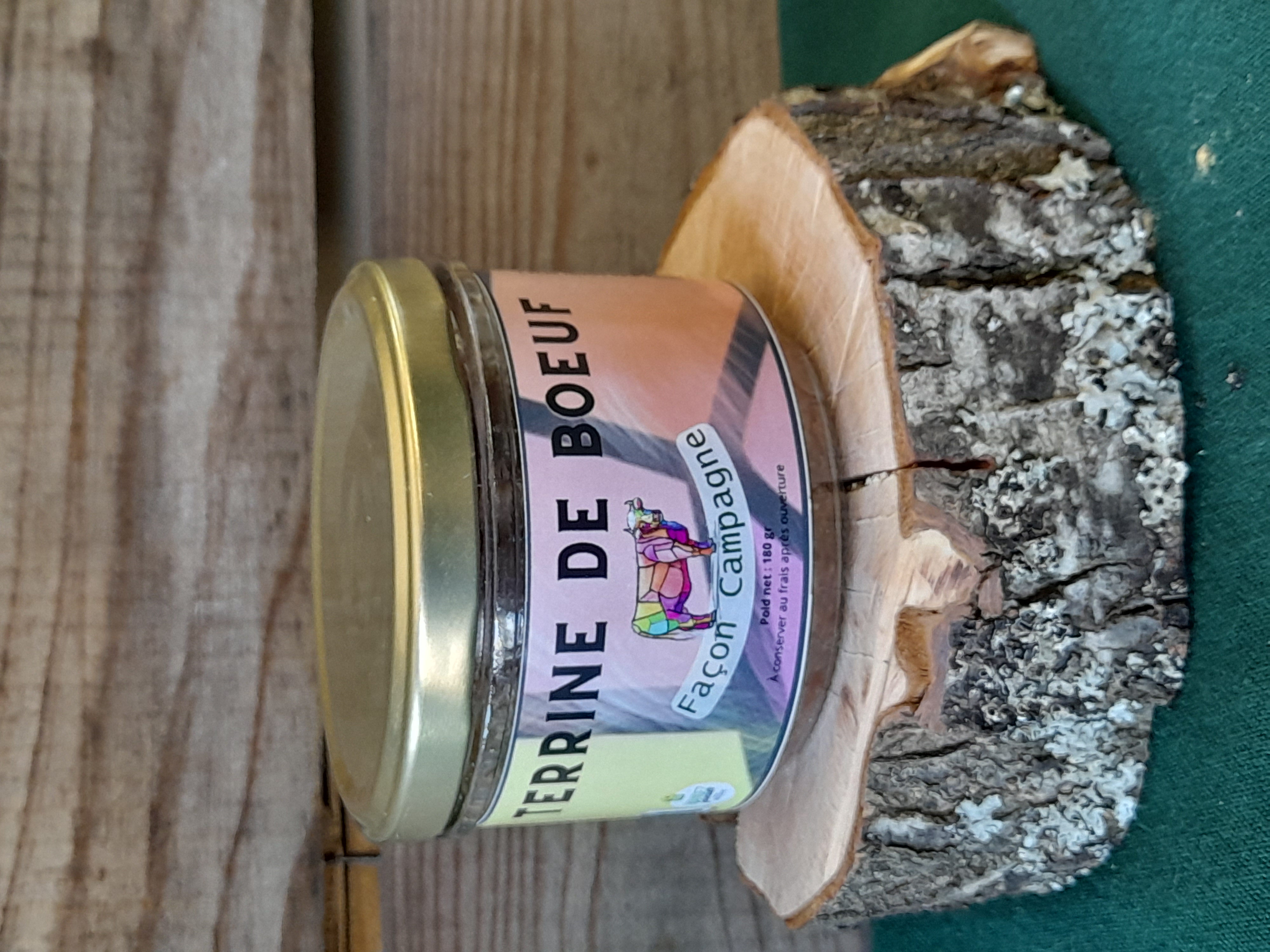 Terrine de boeuf façon campagne