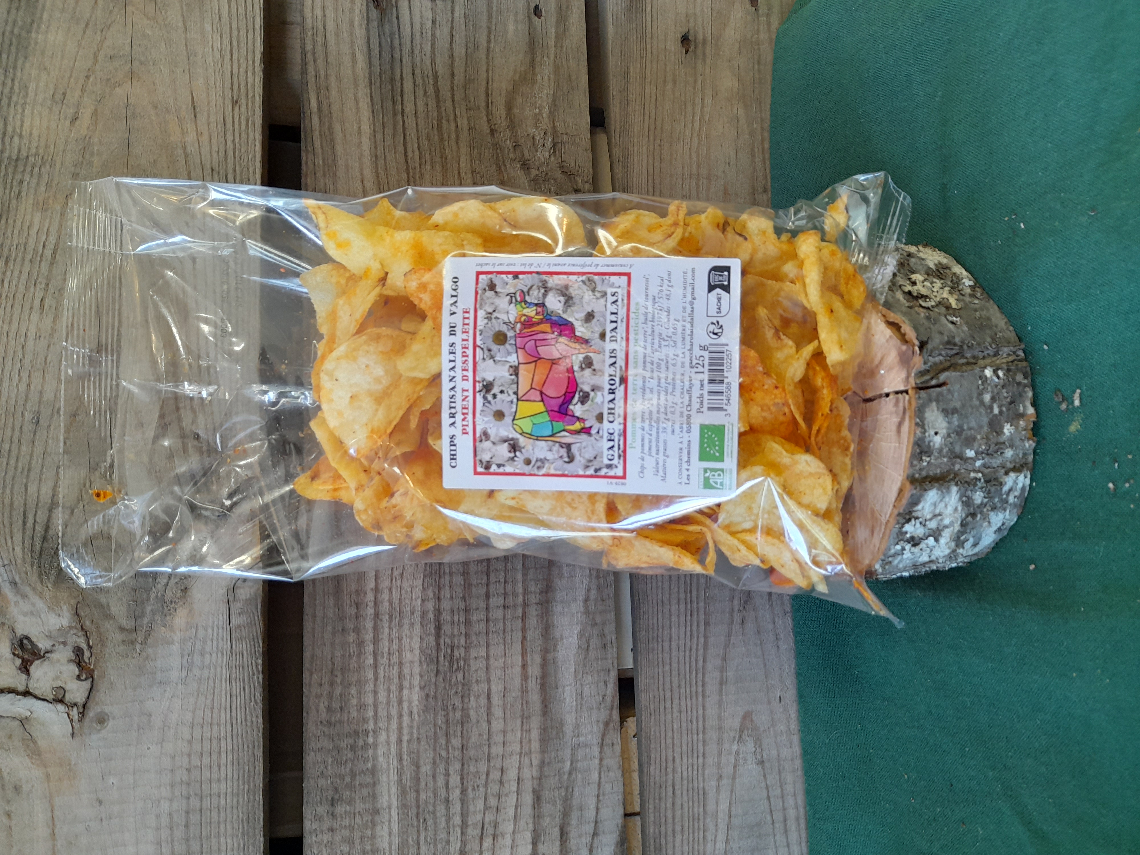 Chips au piment d'Espelette