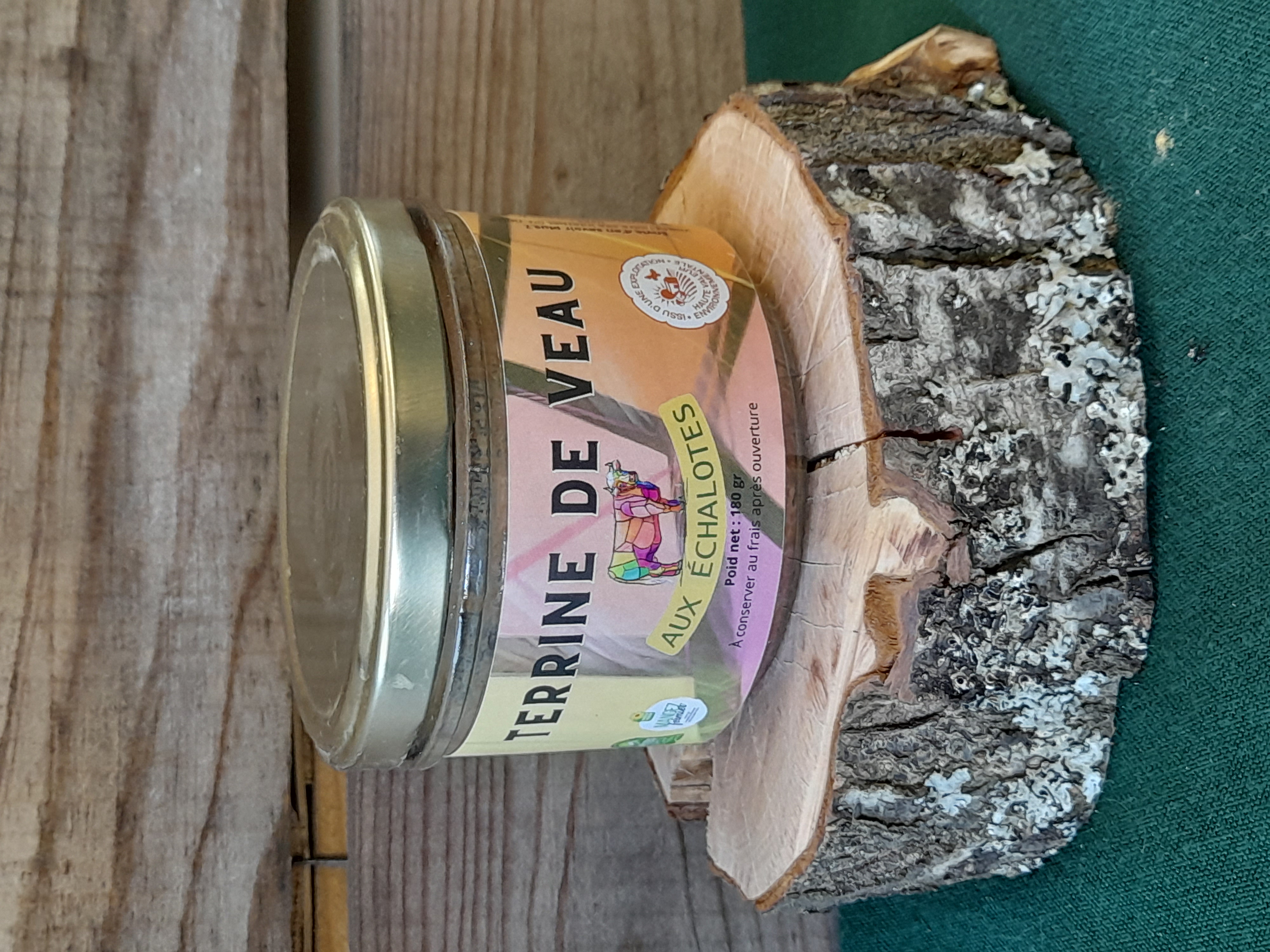 Terrine de veau aux échalottes