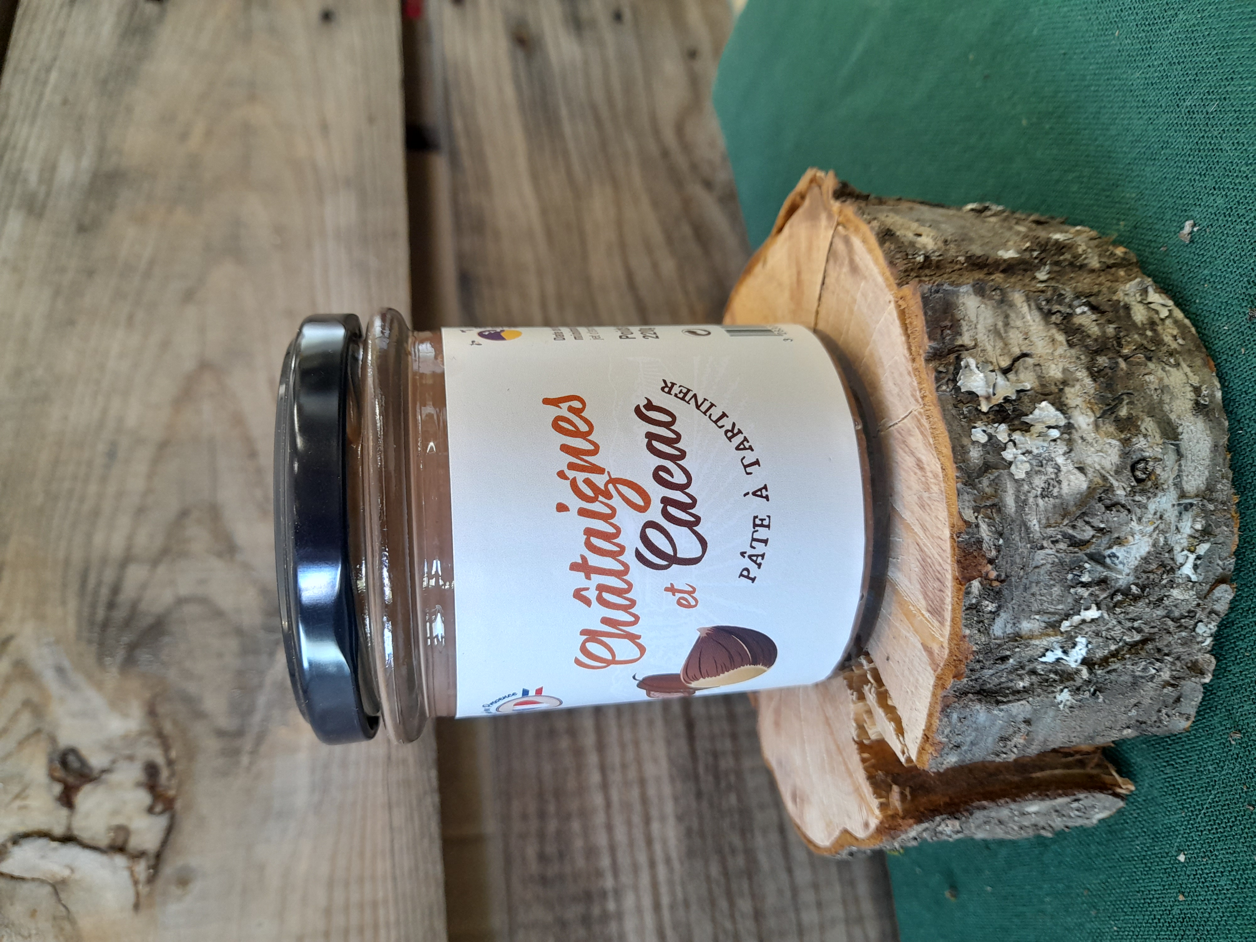 Pâte à tartiner chataigne cacao