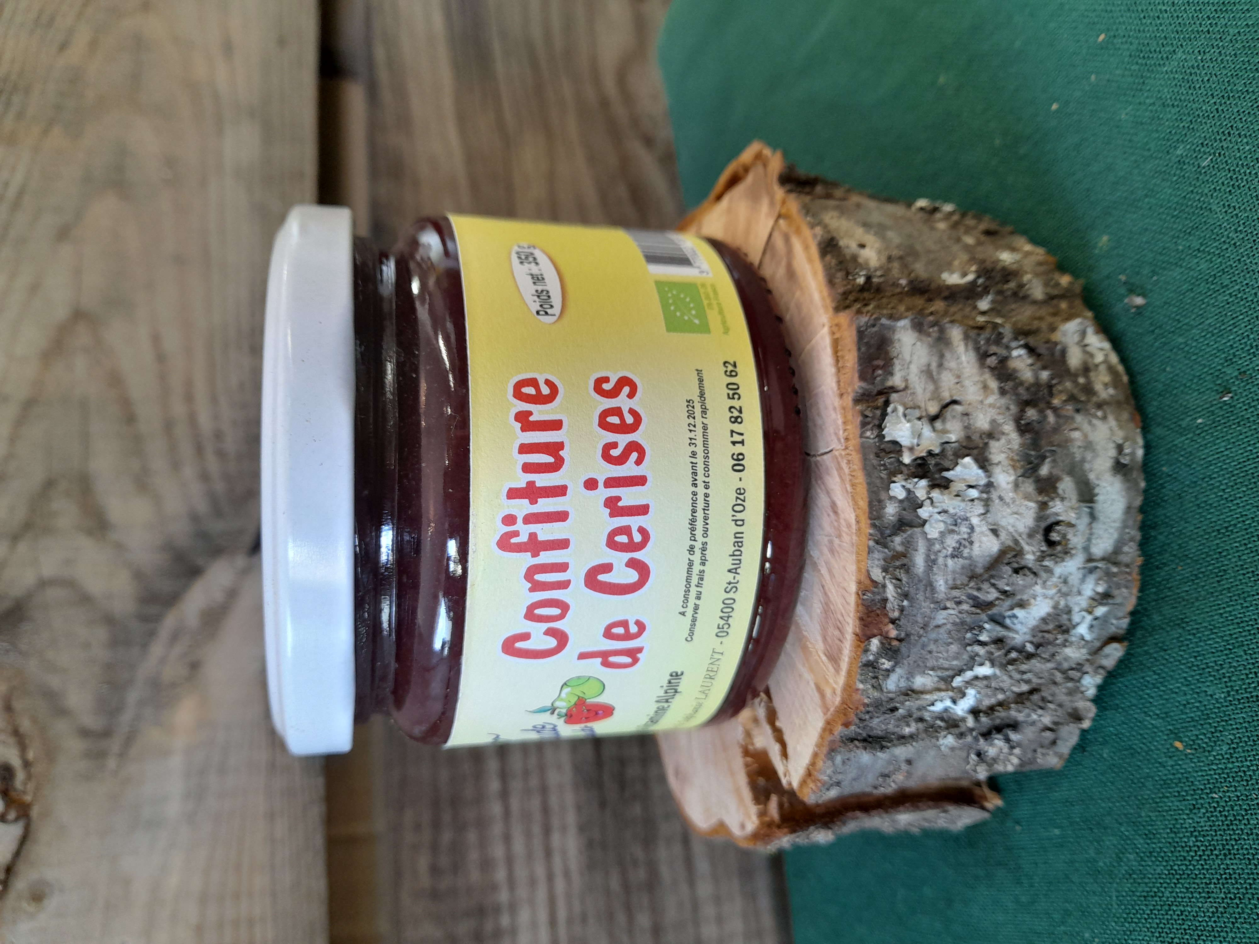 Confiture de cerises Alpitude Fruits