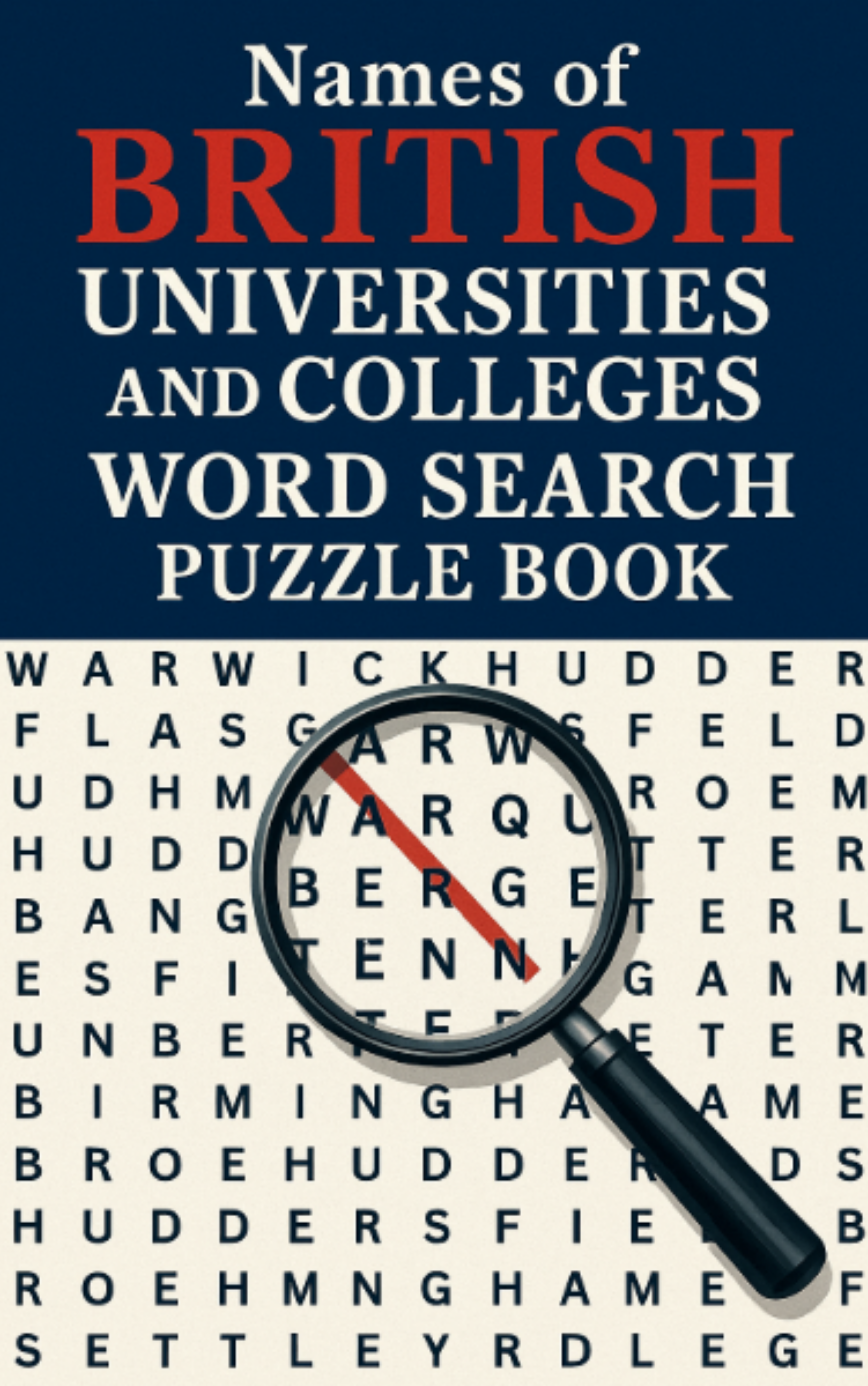 British Universities & Colleges Word Search Puzzle Book