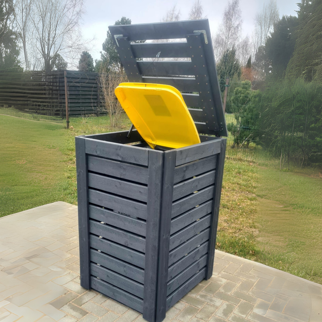 Konteinerių stoginė-dėžė (vienvietis)