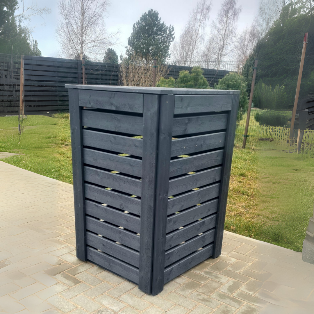 Konteinerių stoginė-dėžė (vienvietis)