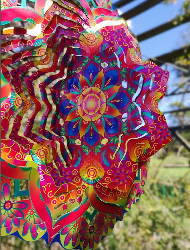 Adorno de jardín colgante