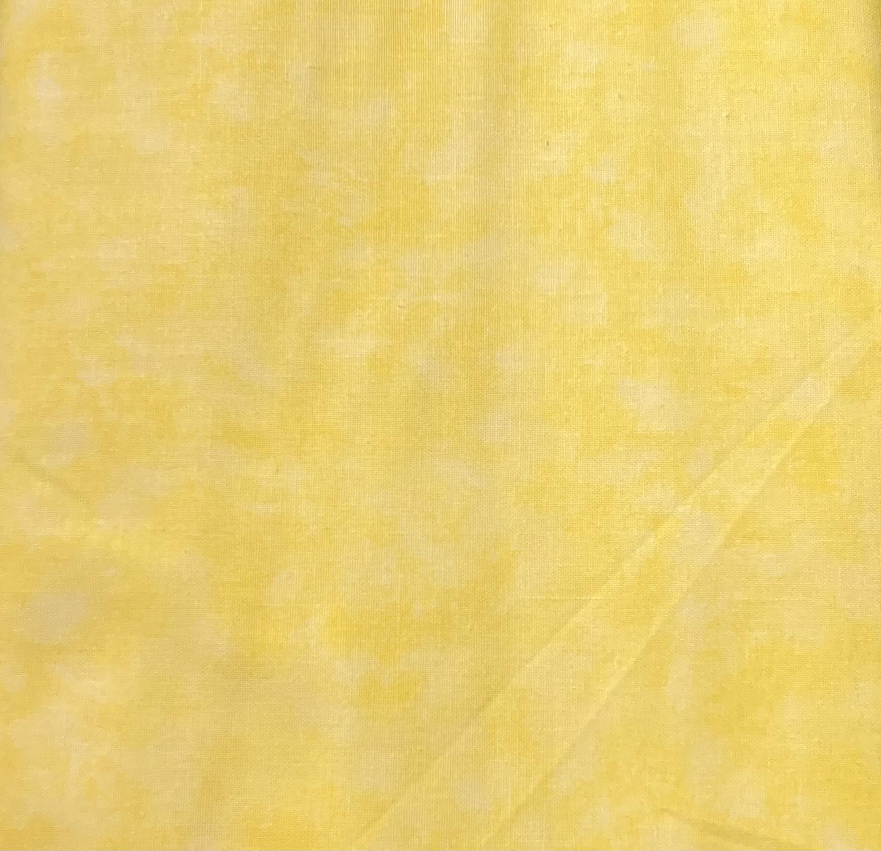 "Blender" Yellow Cotton Fabric