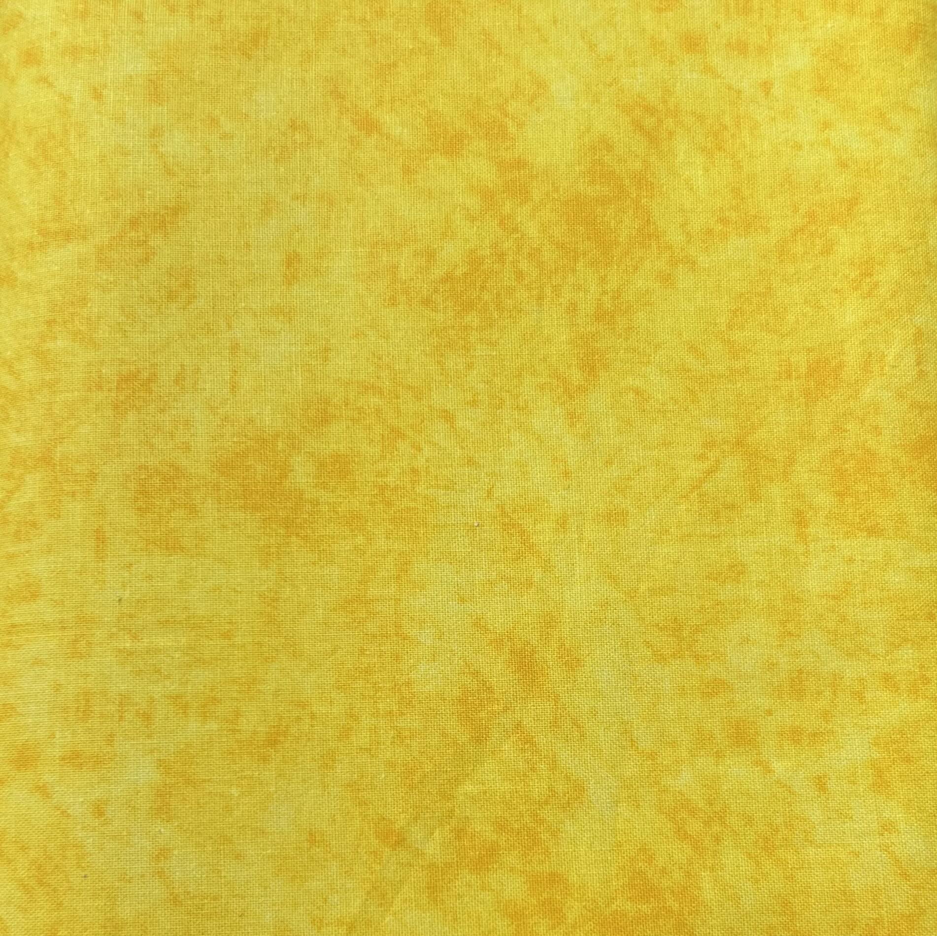 "Blended" Yellow Cotton Fabric