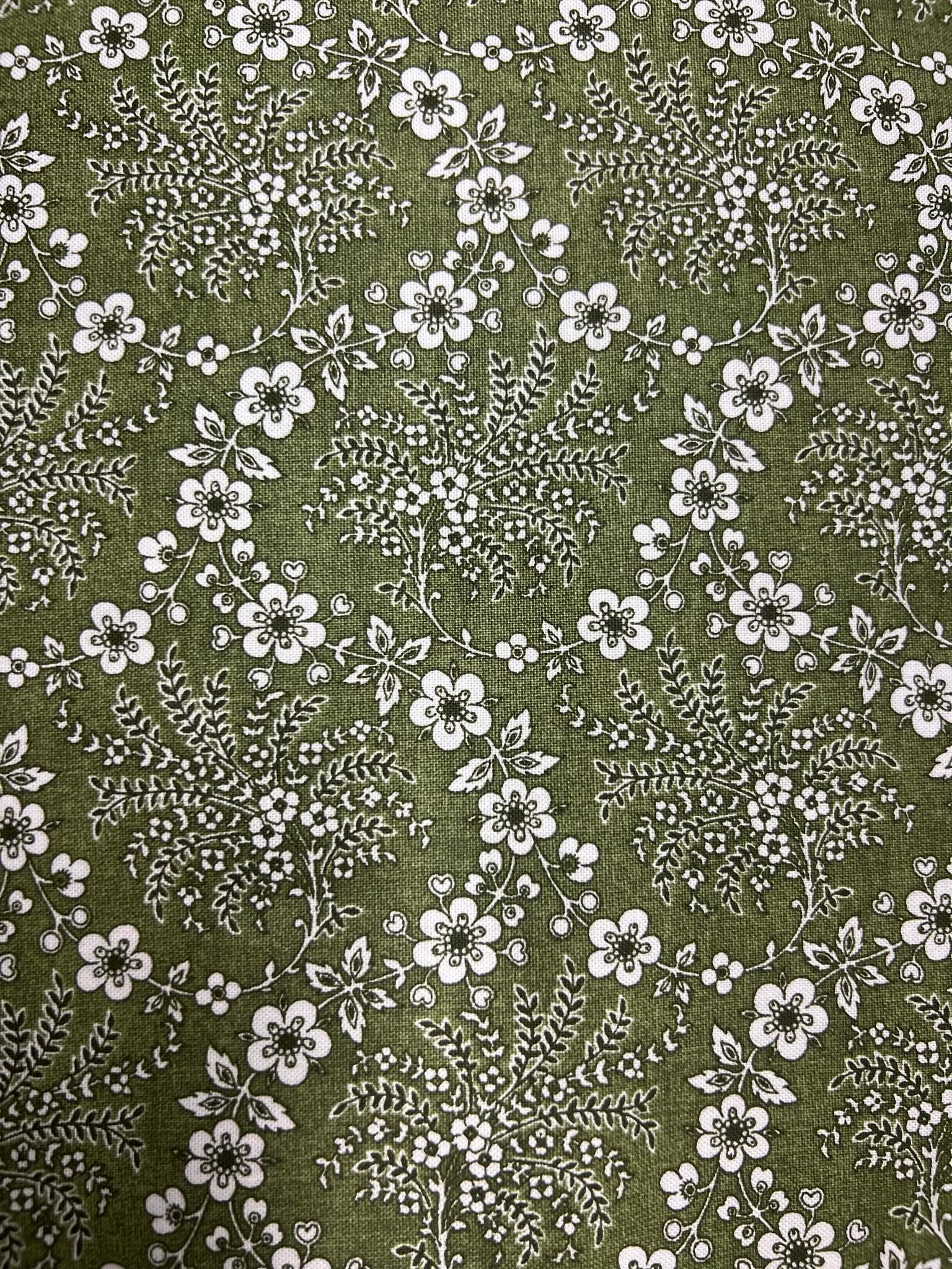 "Trellis Dance" Cotton Fabric 