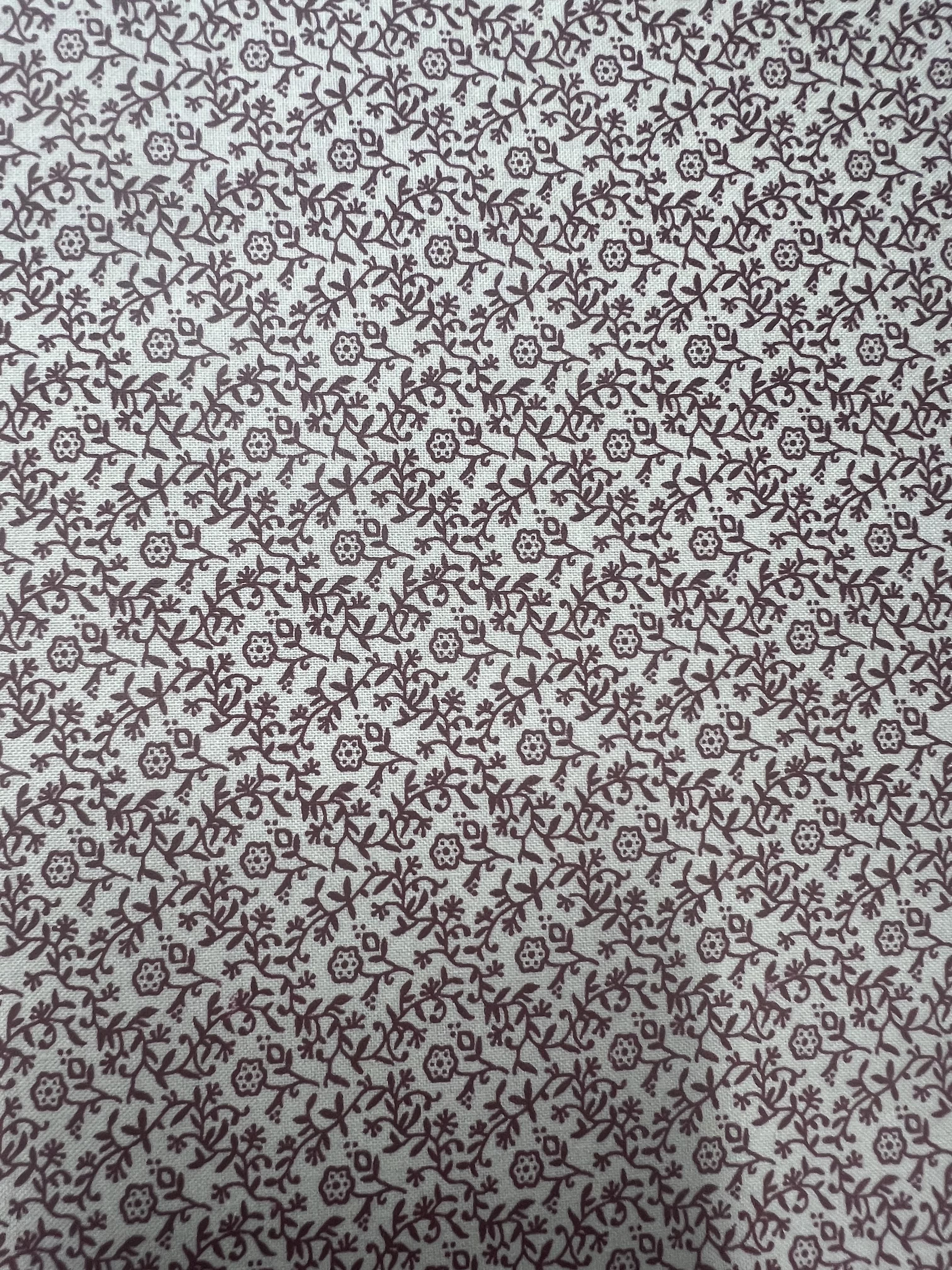 Vintage 1800s Cotton Fabric 