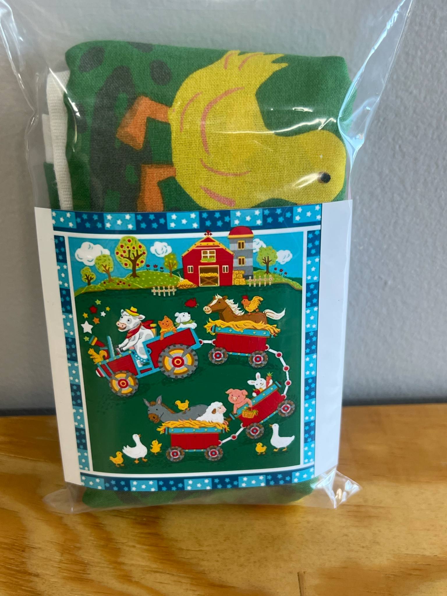 "Farm" Cotton Baby Panel