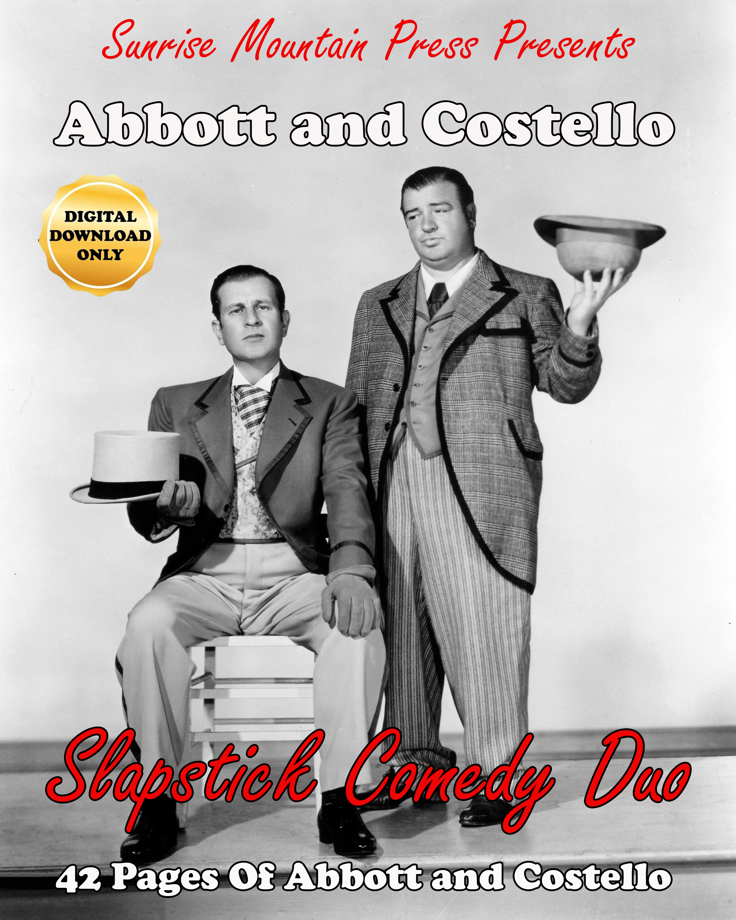 Abbott & Costello - Slapstick Comedy Duo