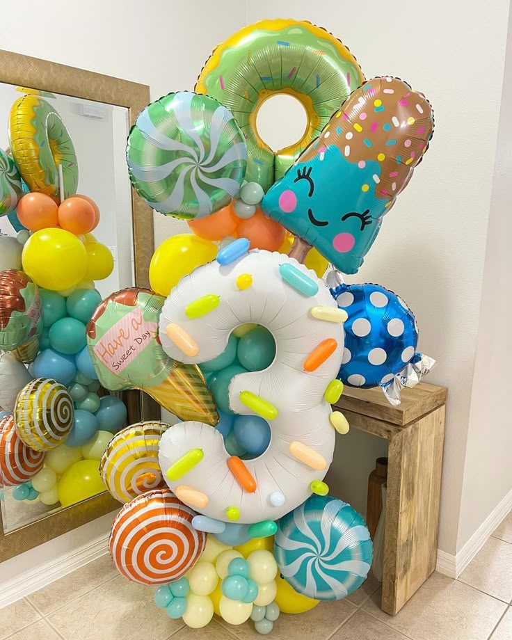 Decoración con globos