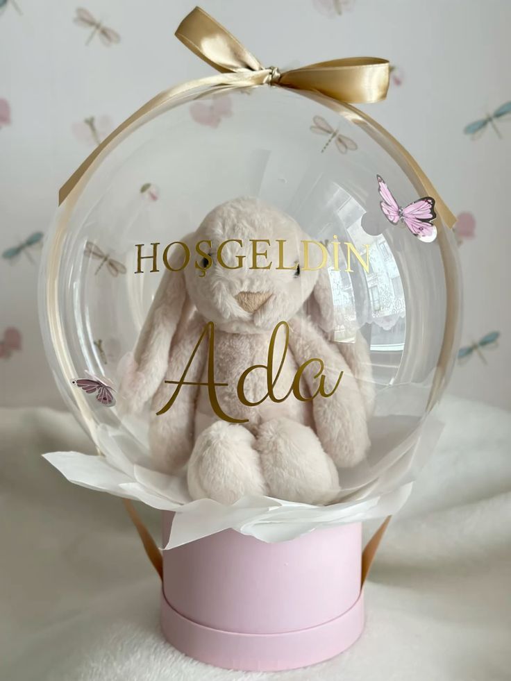 Globo con regalo dentro