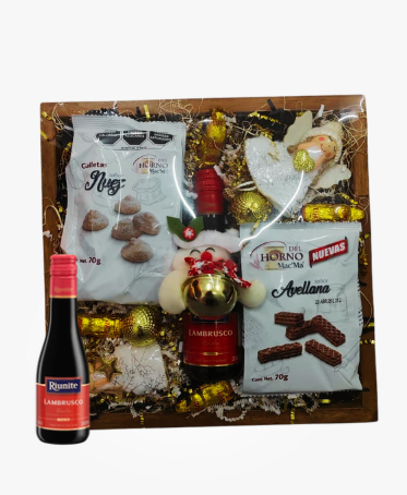 ARCÓN NAVIDEÑO CON ADONOS