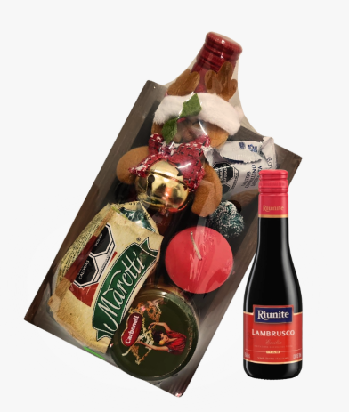 ARCÓN NAVIDEÑO CON VINO LAMBRUSCO