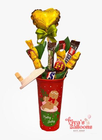 VASO DE REGALO NAVIDEÑO