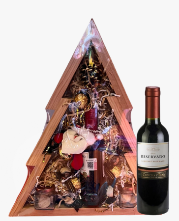 ARCÓN NAVIDEÑEO CON VINO RESERVADO