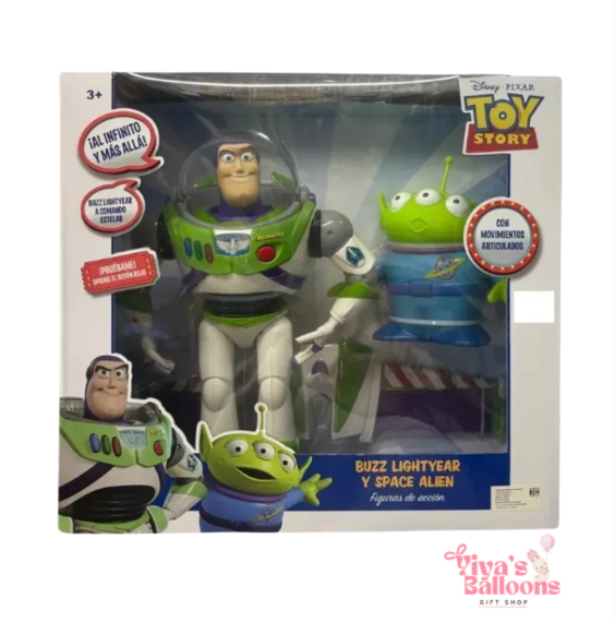 Buzz Lightyear y Alien Espacial - Toy Story