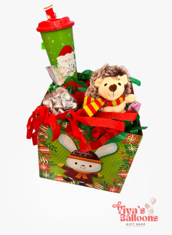 CAJA DE REGALO NAVIDEÑA