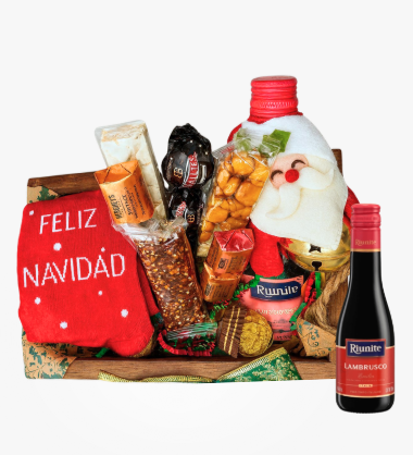 ARCÓN NAVIDEÑO CON VINO