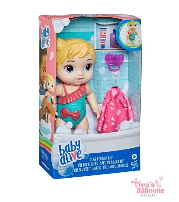 Muñeca Baby Alive Splash´N Snuggle Baby