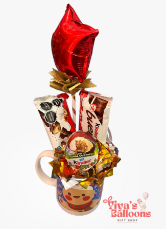 TAZA DE REGALO CON DULCES