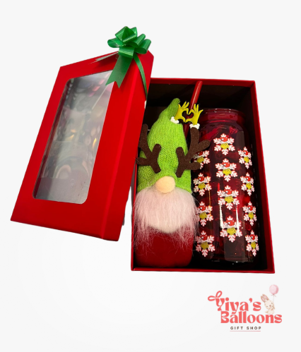 CAJA NAVIDEÑA CON TERMO