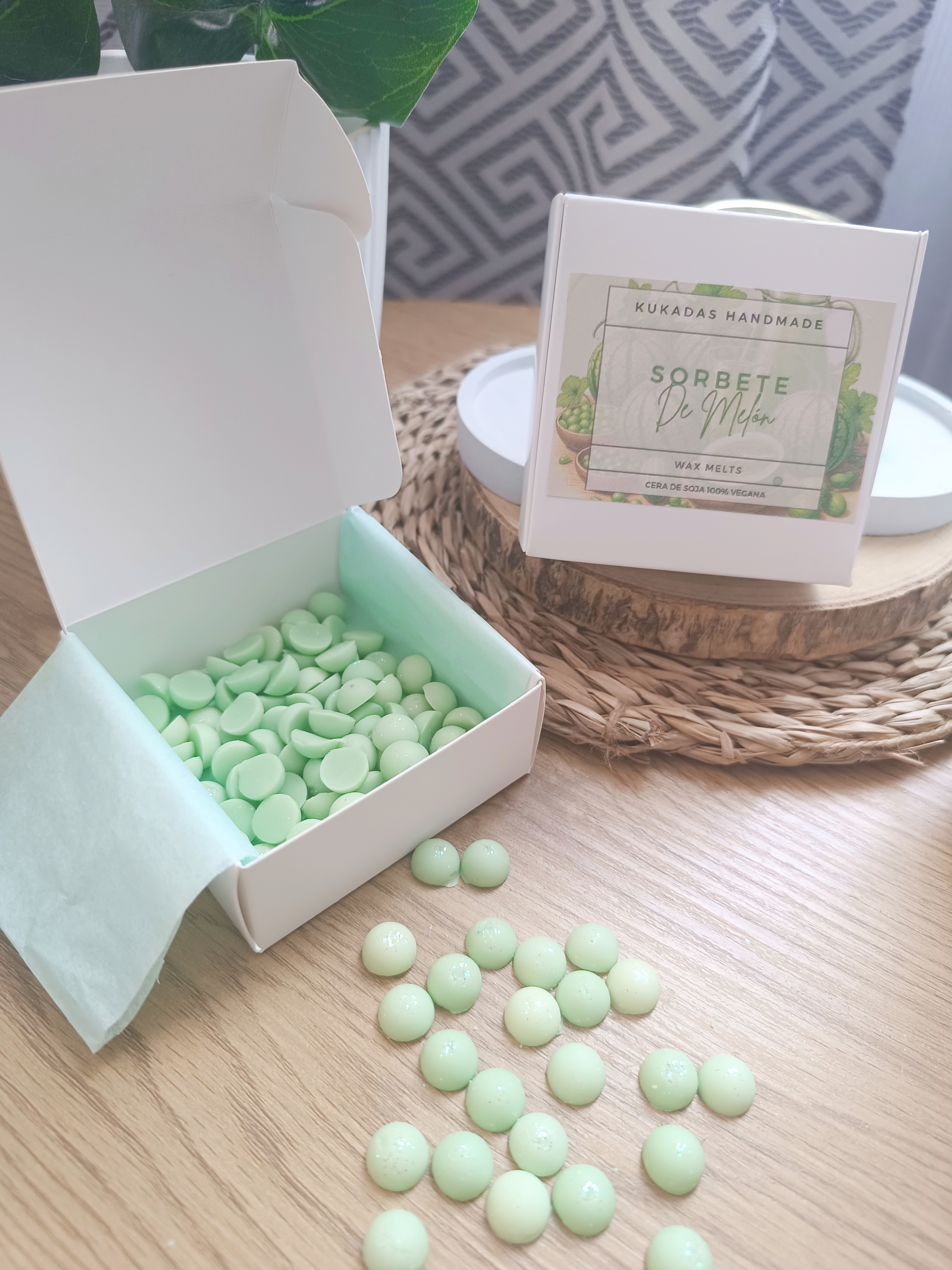 Wax Melts de Sorbete de Melón