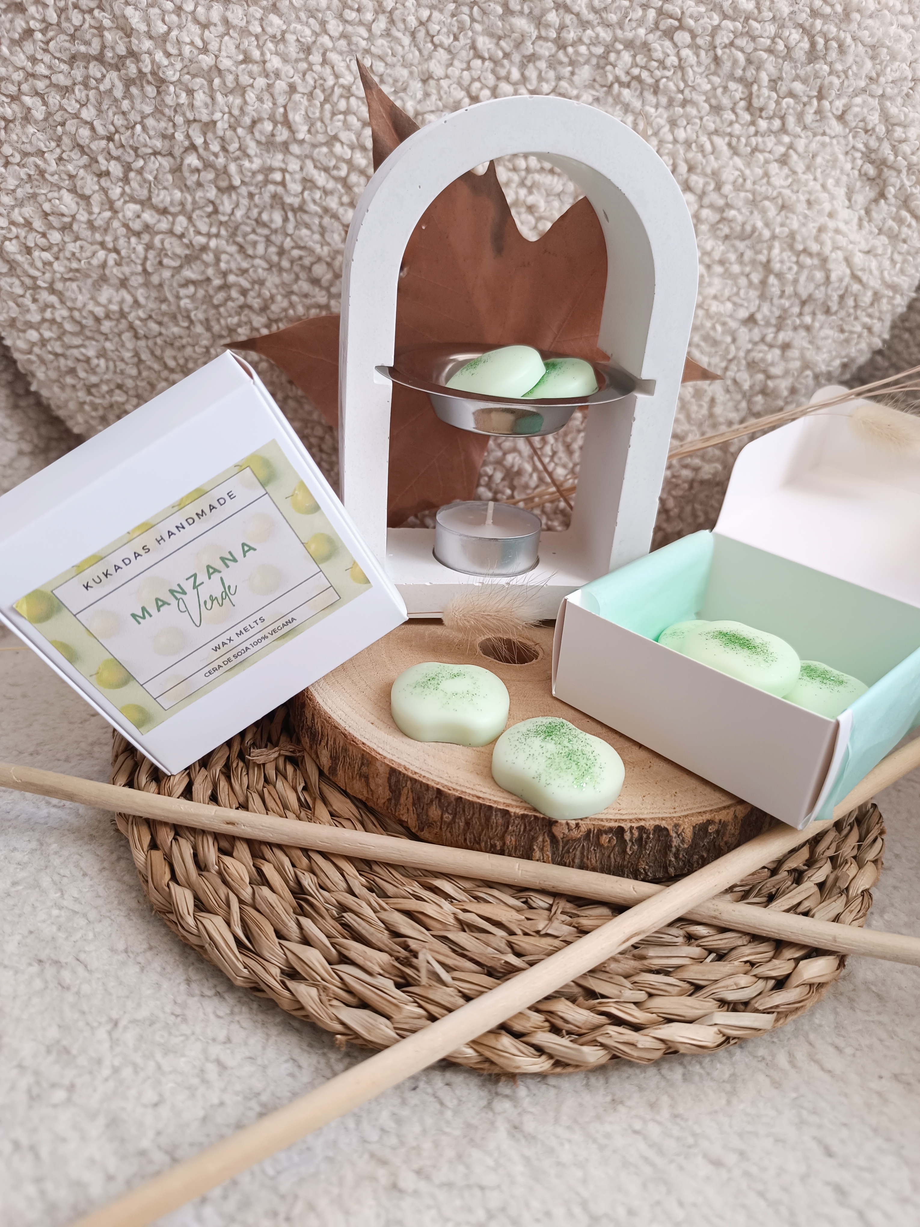 Wax Melts de Manzana Verde