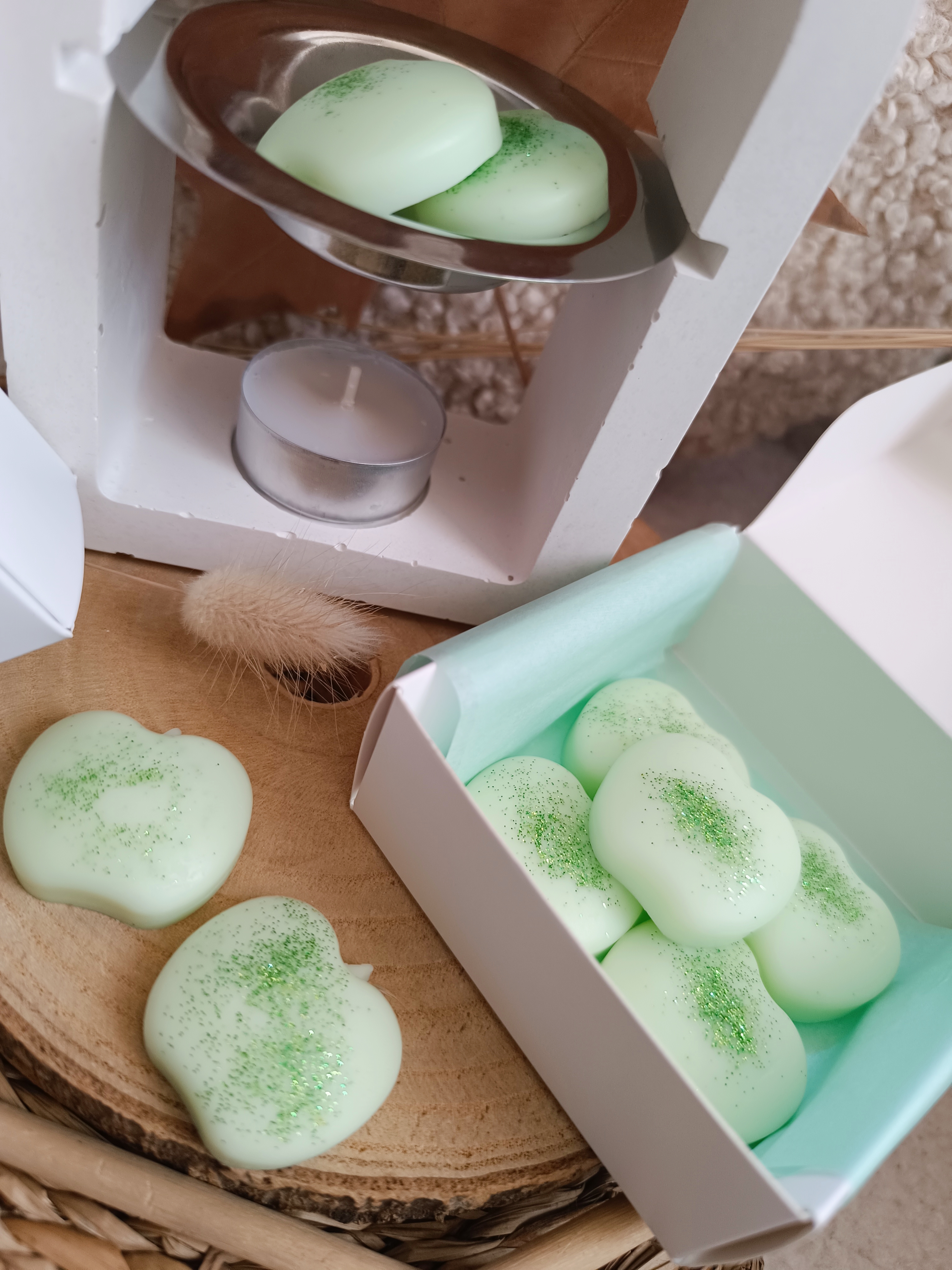 Wax Melts de Manzana Verde
