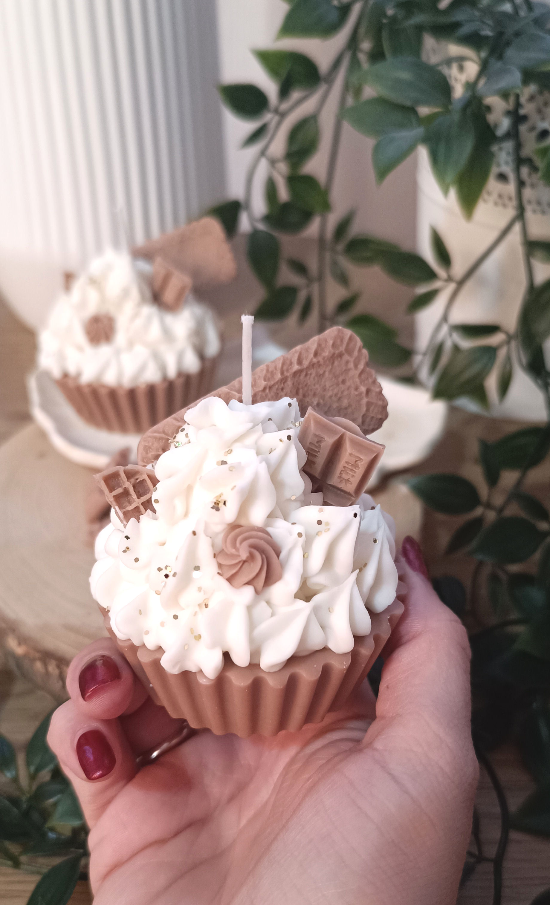 Vela de Postre Decorativa Caramel Toffee & Vainilla