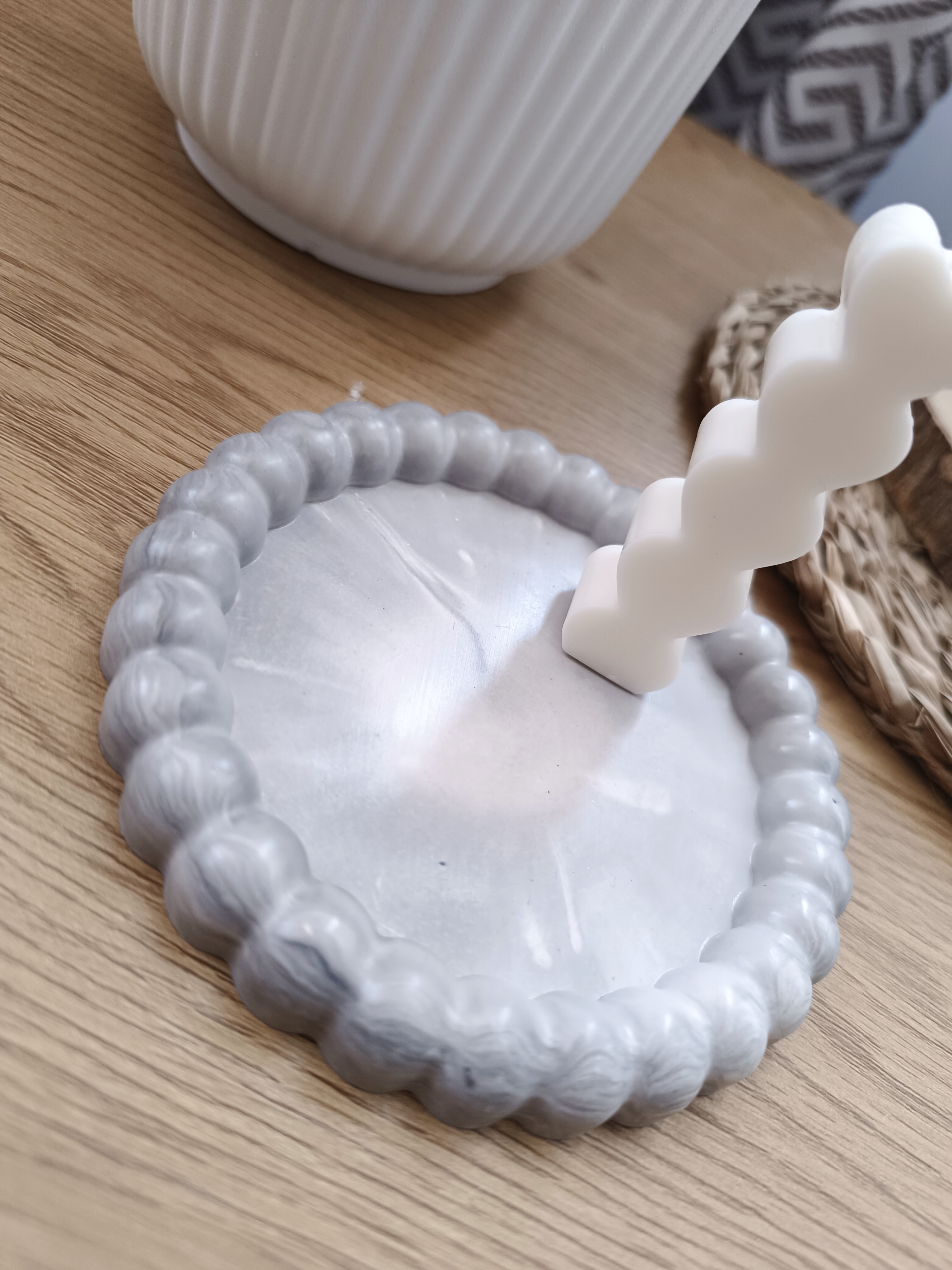 Bandeja Decorativa Bubble Redonda