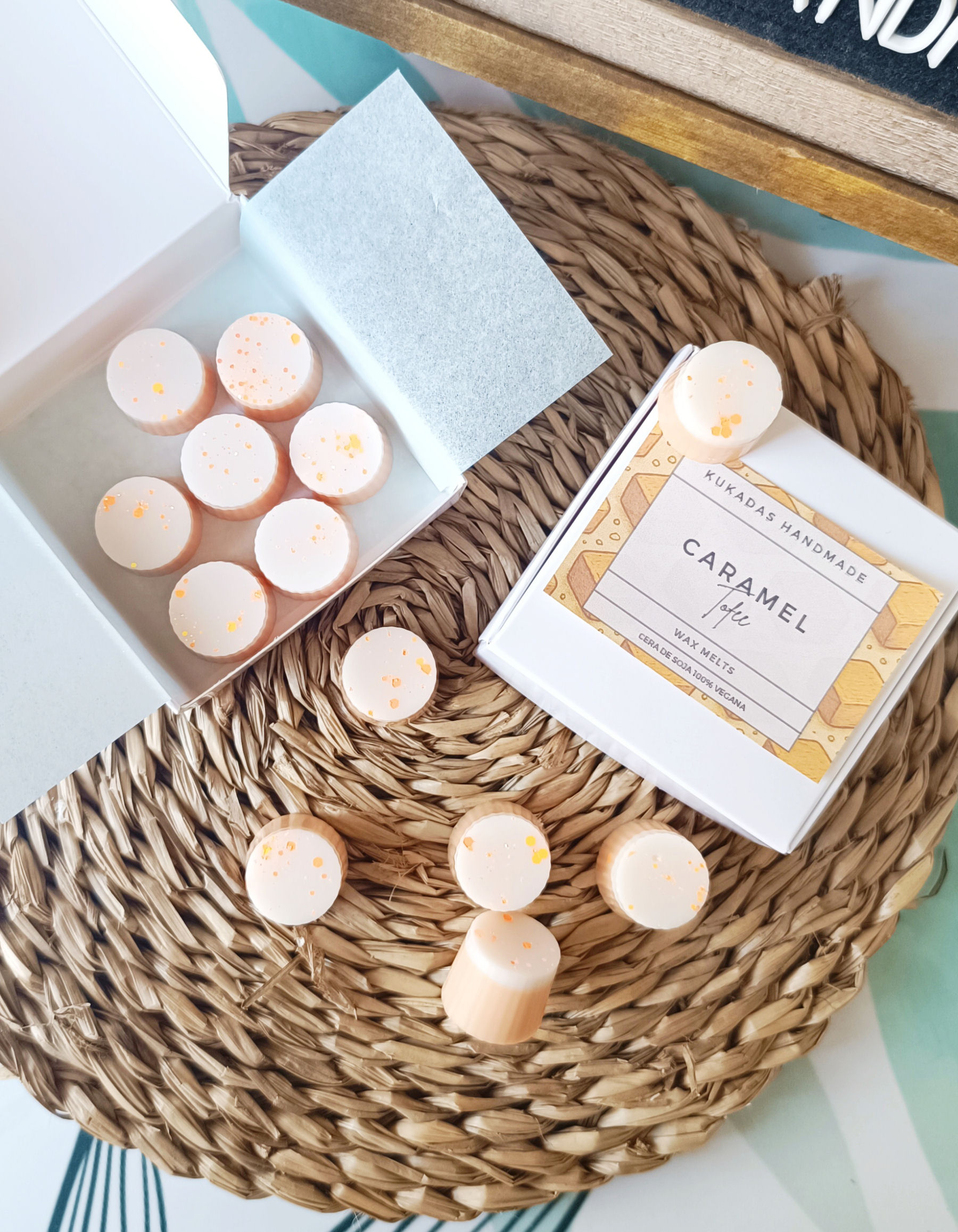 Wax Melts de Caramel Tofee