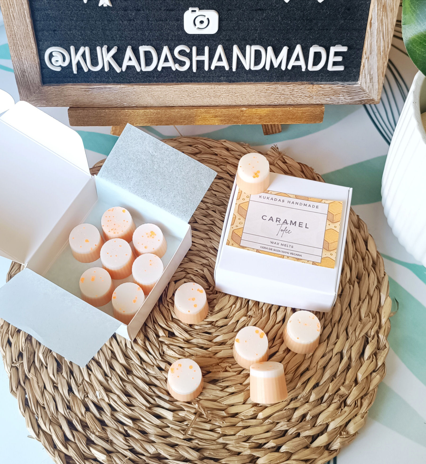 Wax Melts de Caramel Tofee