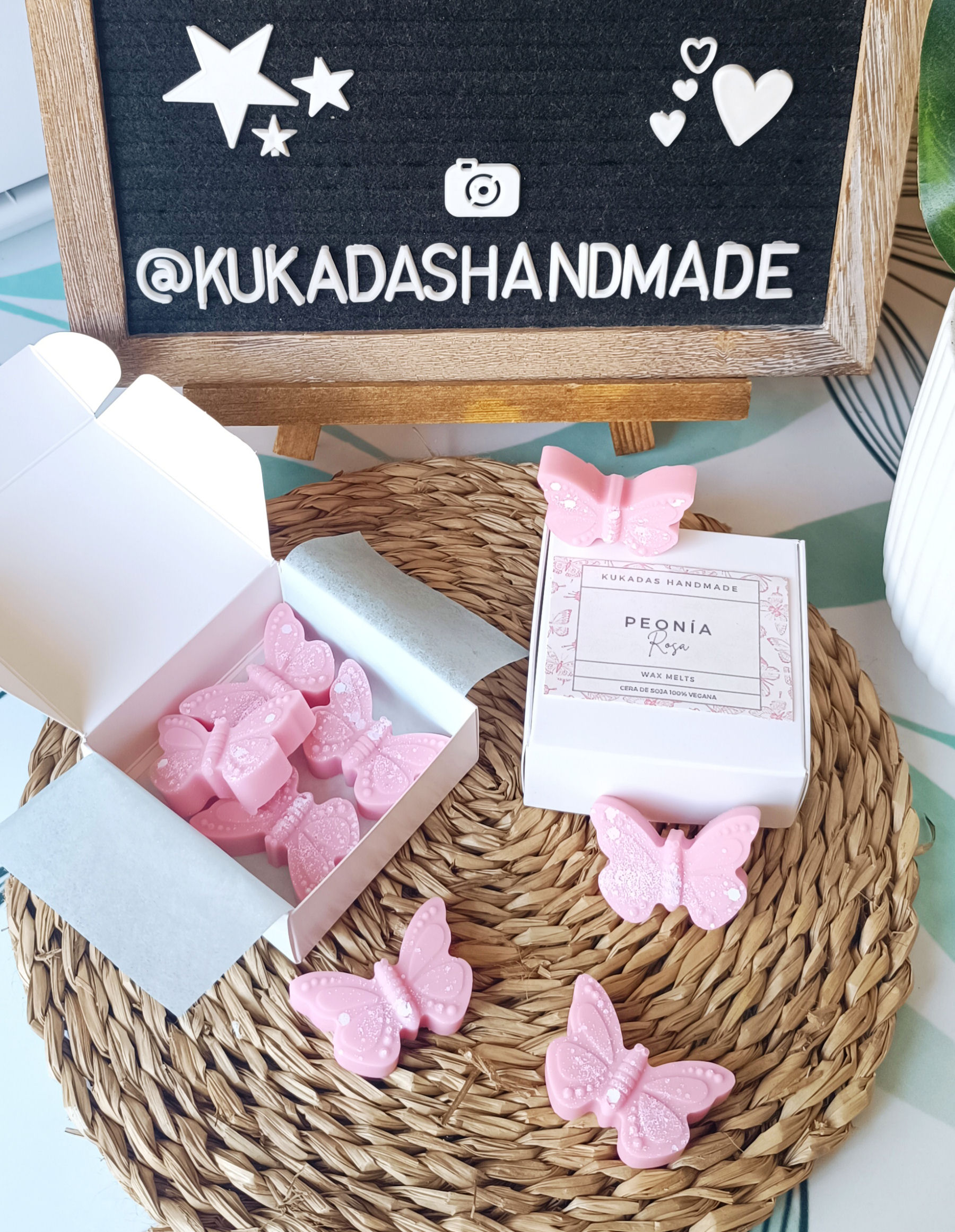Wax Melts de Peonía Rosa