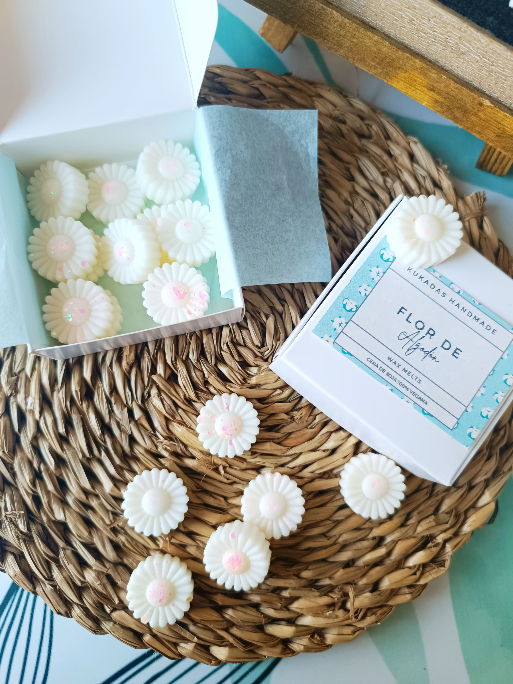 Wax Melts de Flor de Algodón