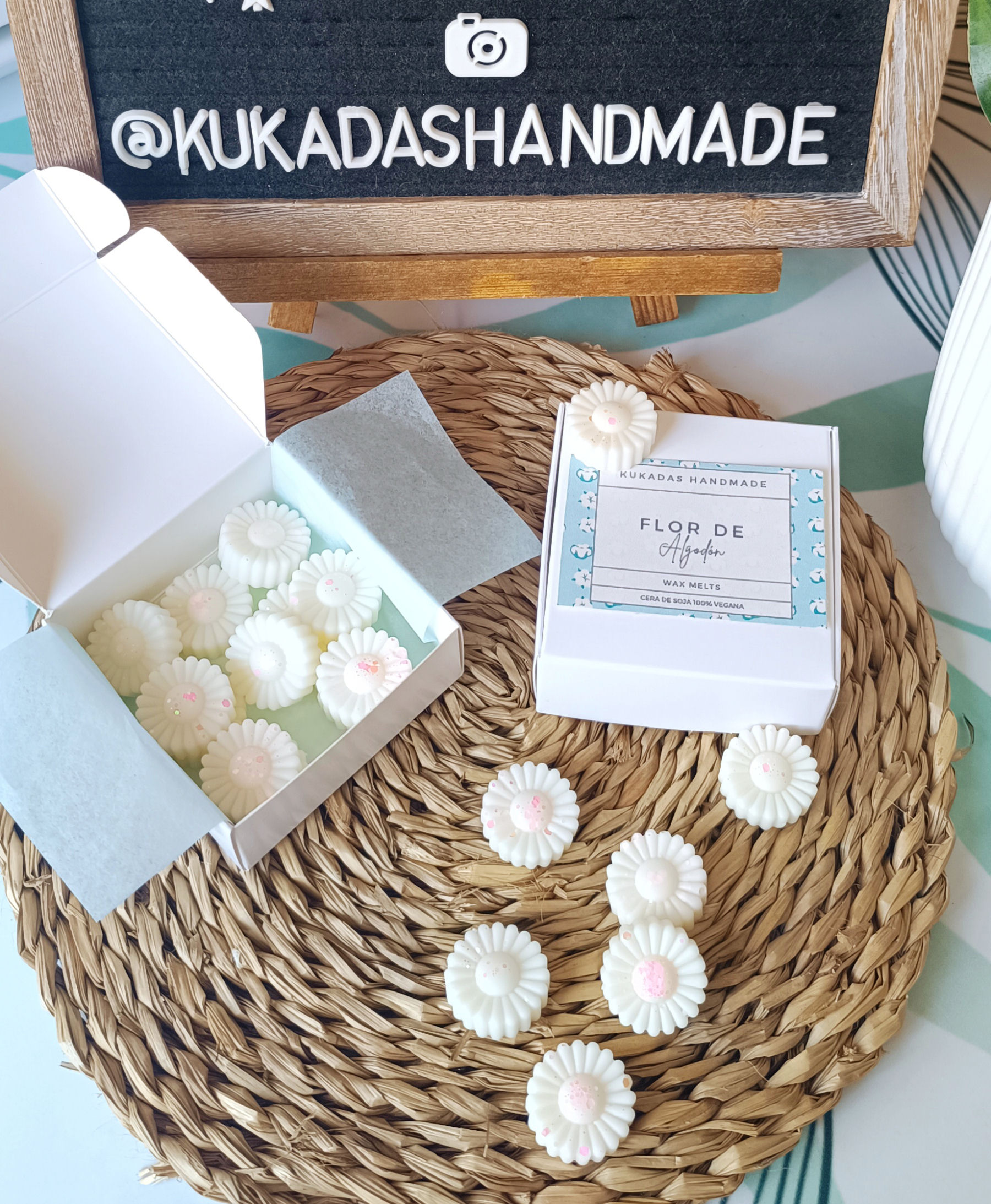 Wax Melts de Flor de Algodón