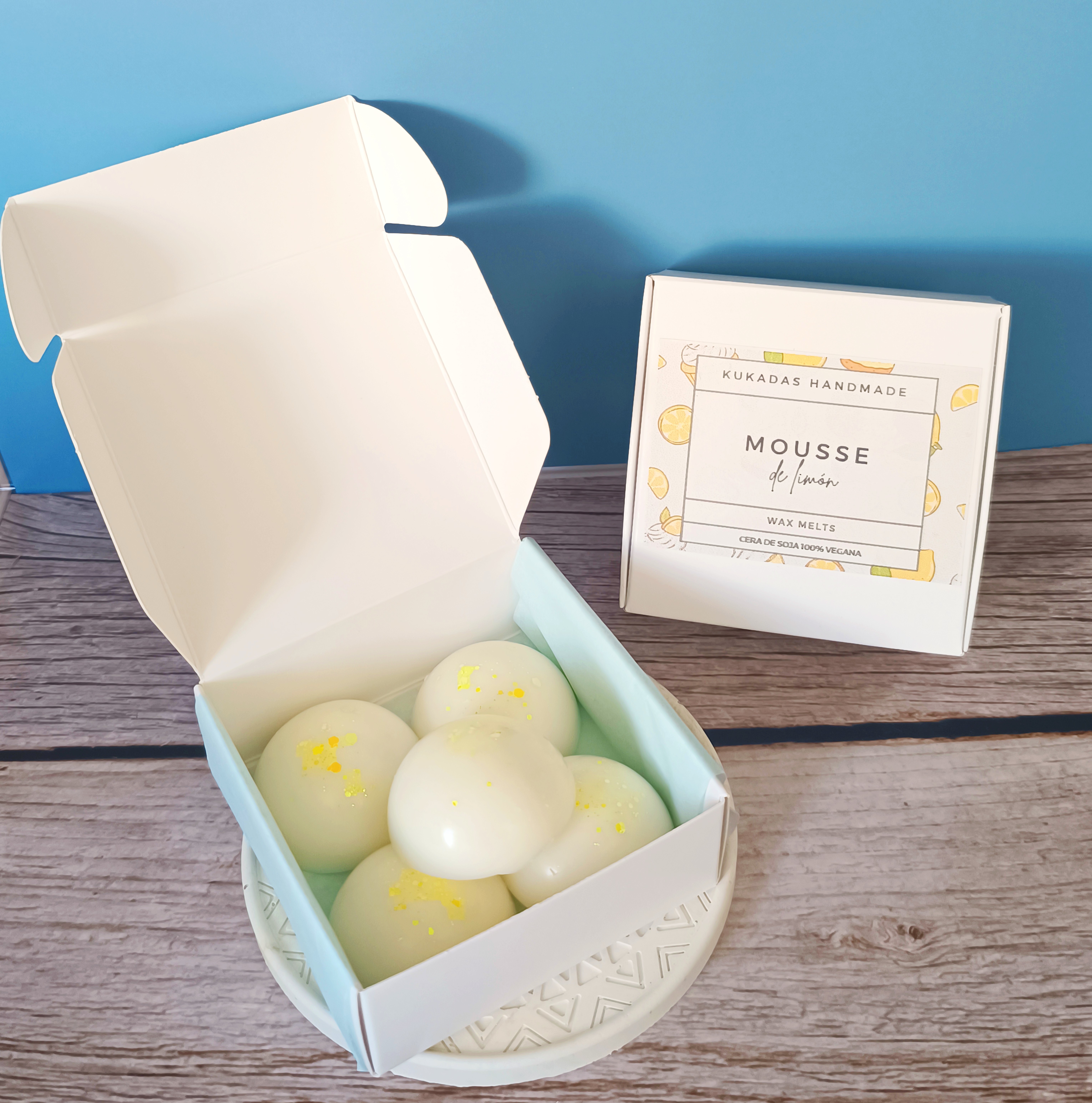 Wax Melts de Mousse de Limón