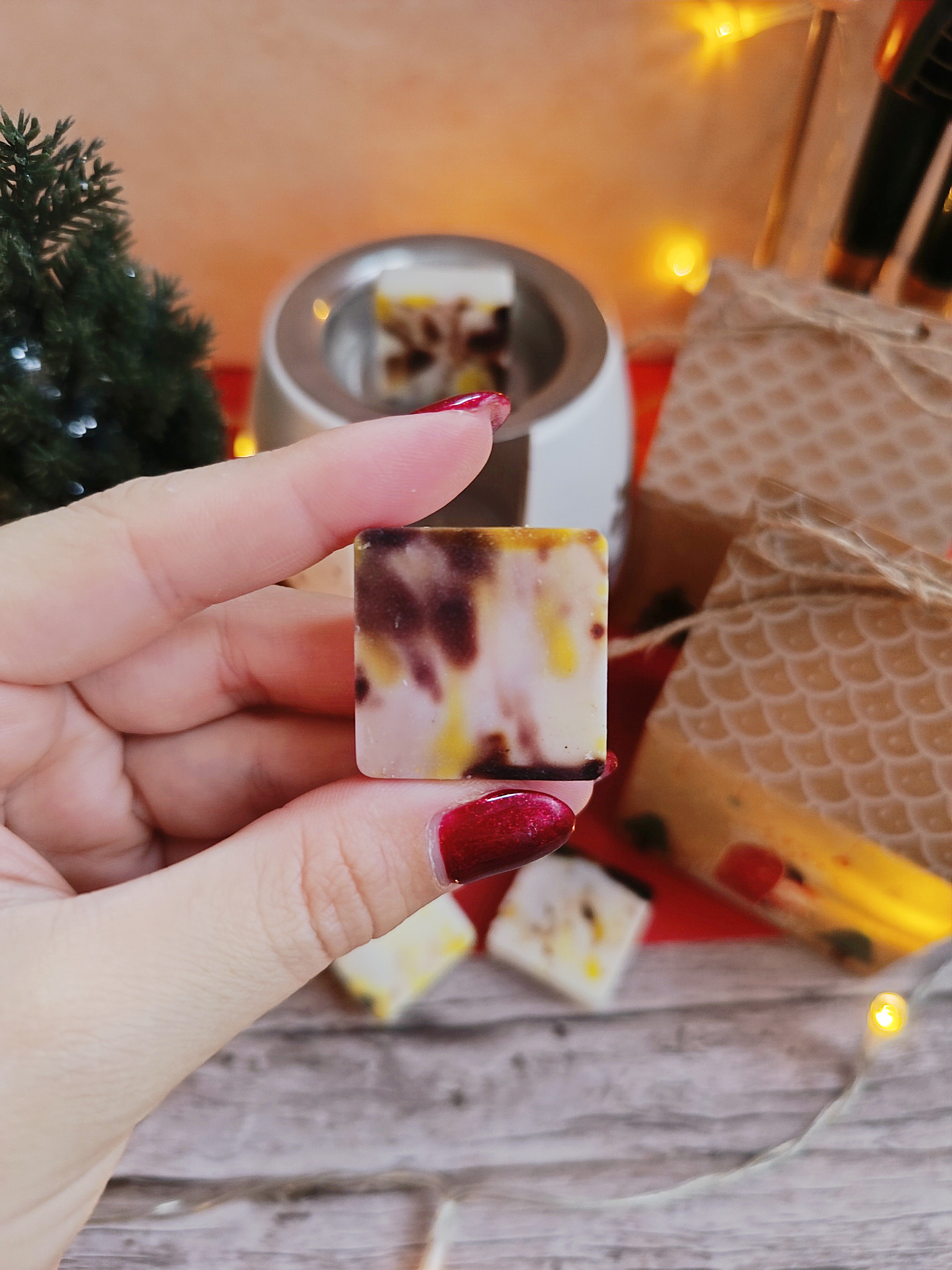Wax Melts Chimenea - Cajas Casas Navideñas