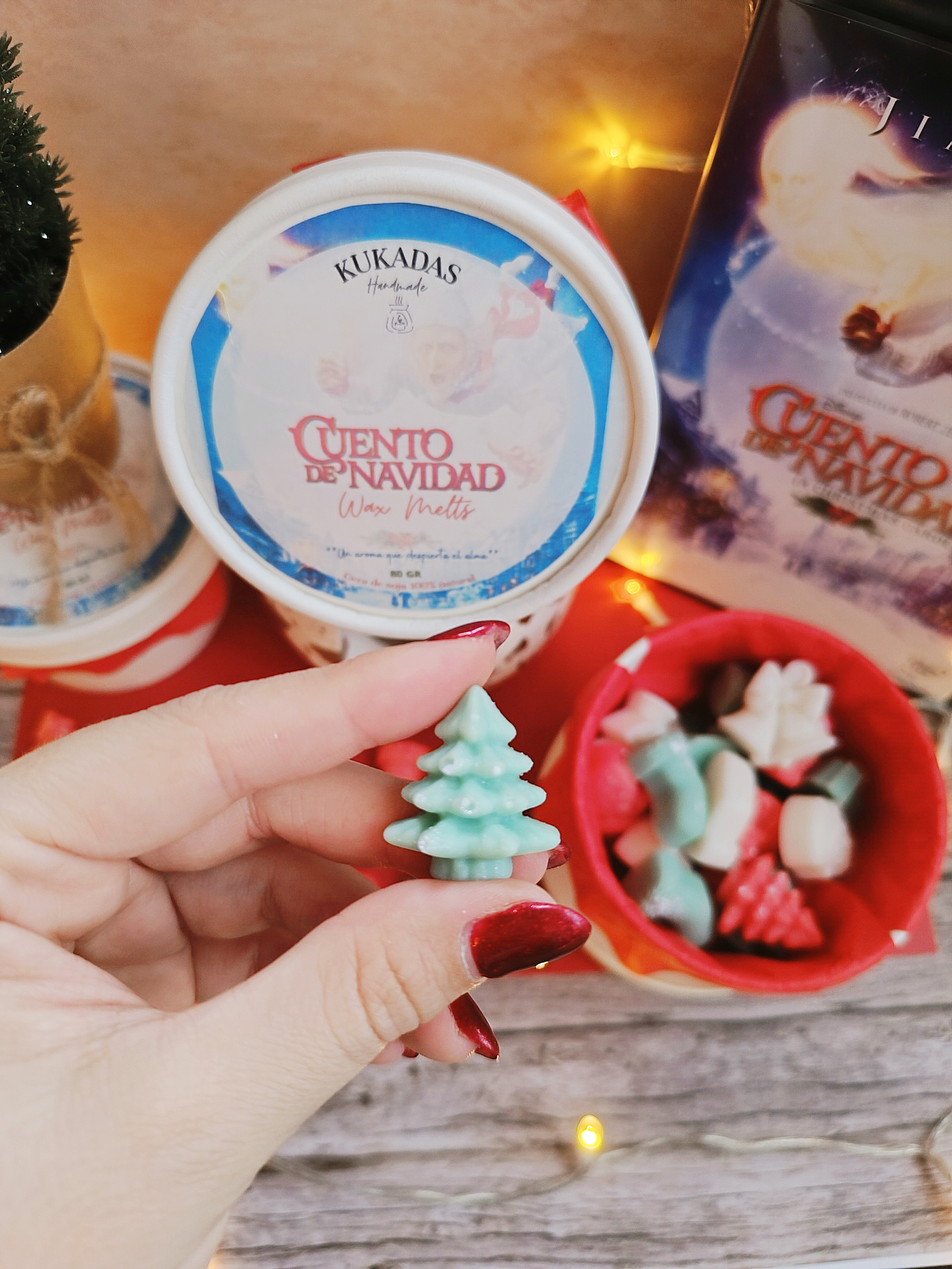 Wax Melts Cuento de Navidad - Formato Vaso Kraft