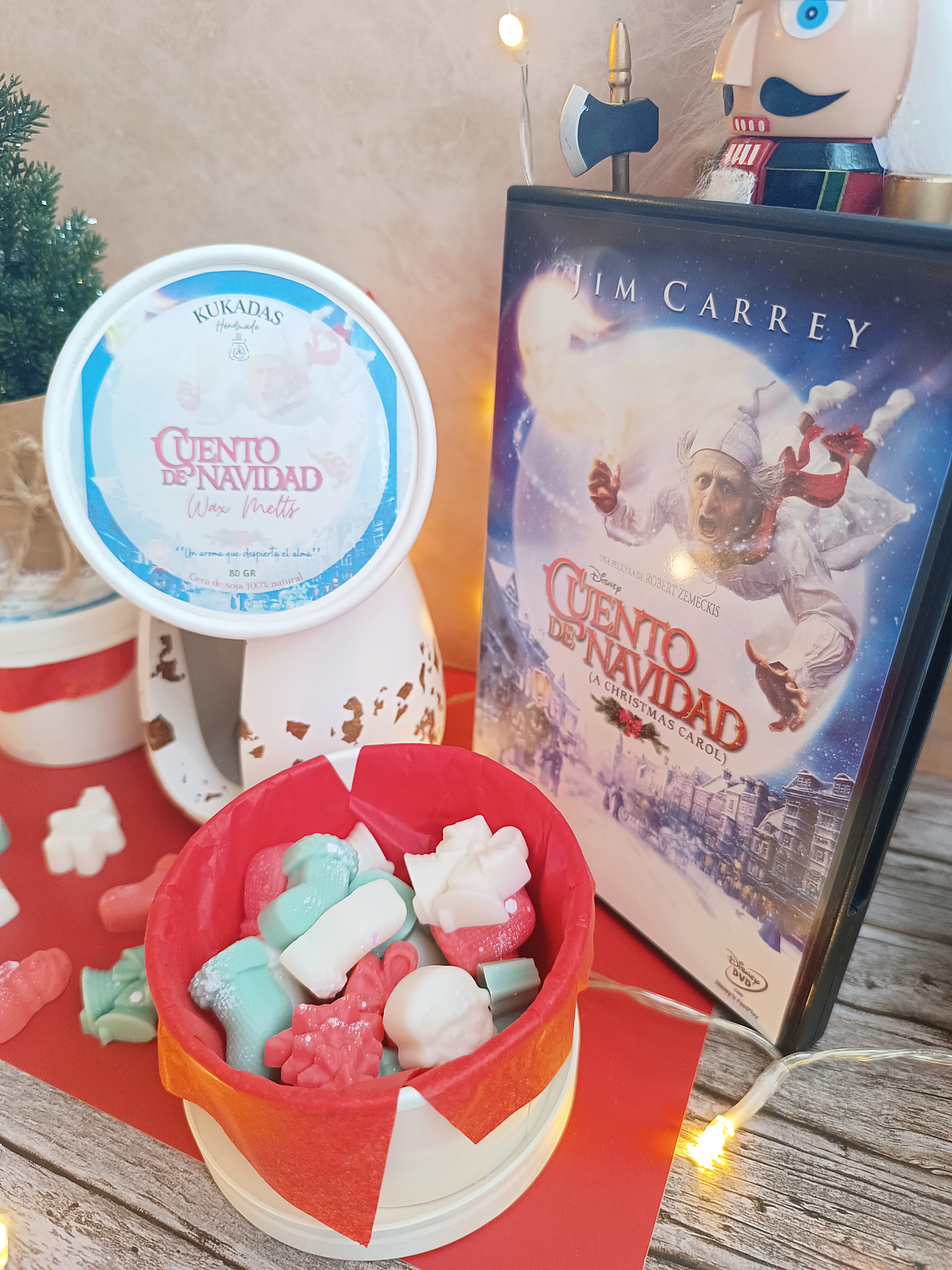 Wax Melts Cuento de Navidad - Formato Vaso Kraft