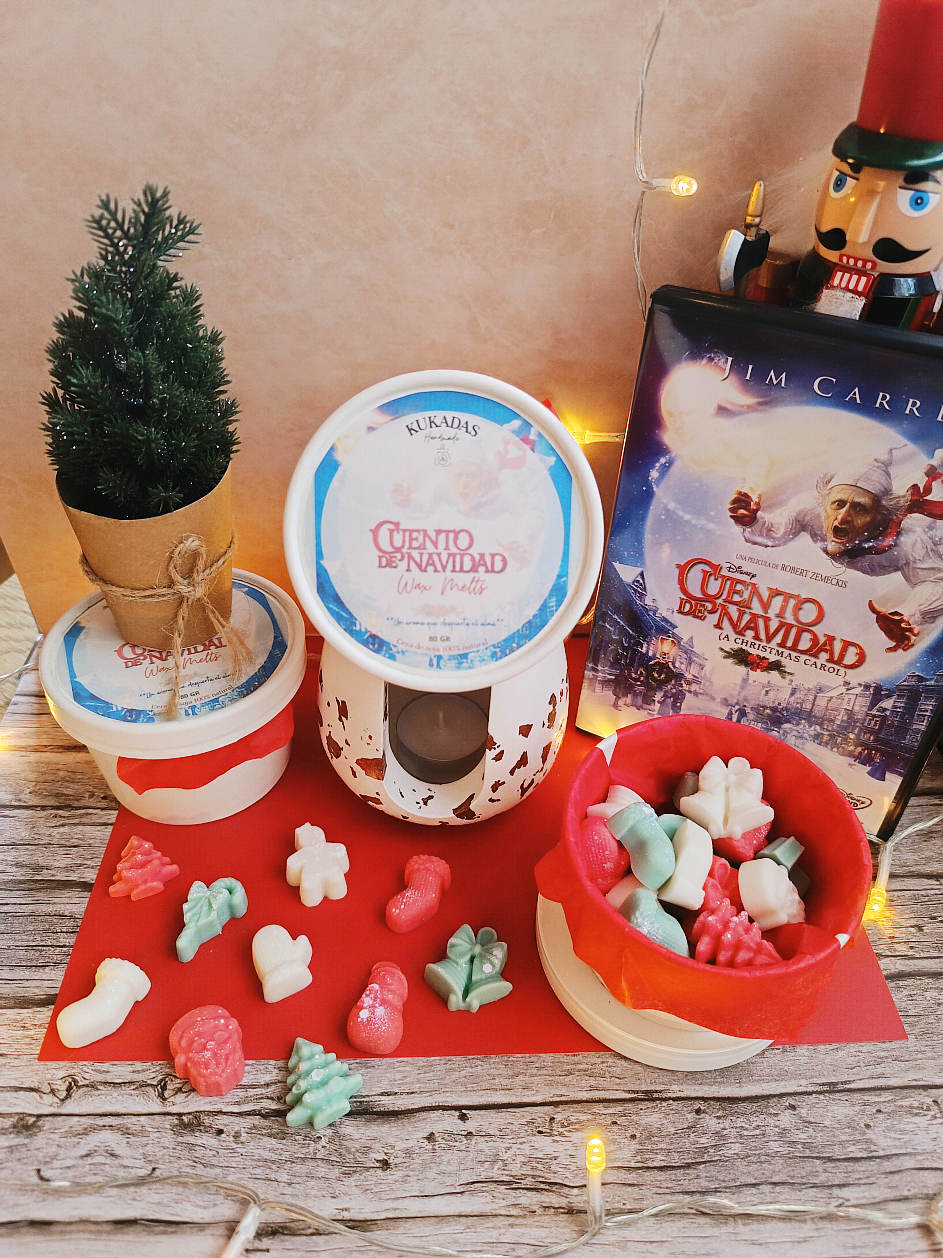 Wax Melts Cuento de Navidad - Formato Vaso Kraft