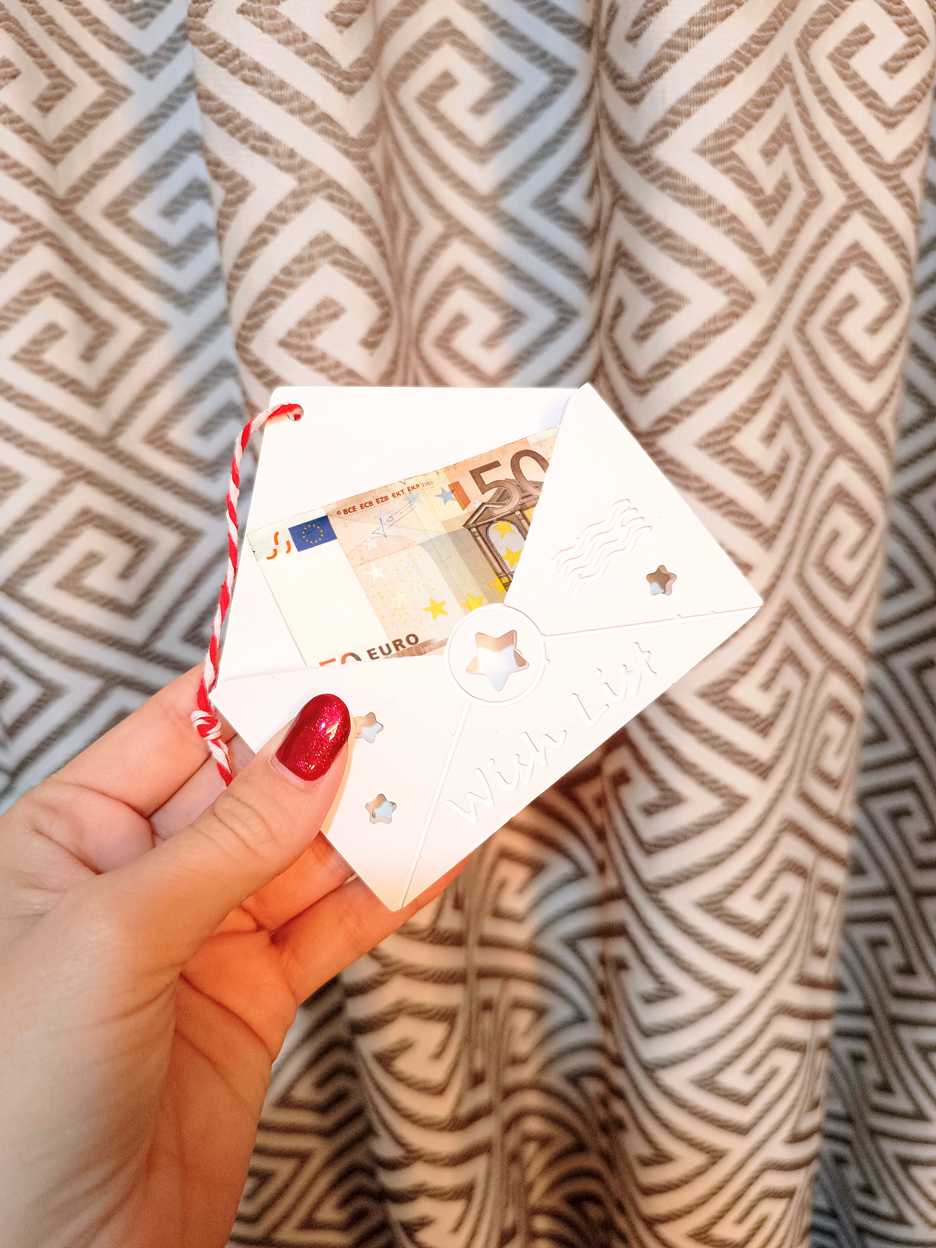 Sobre para regalos Navidad - Adorno árbol